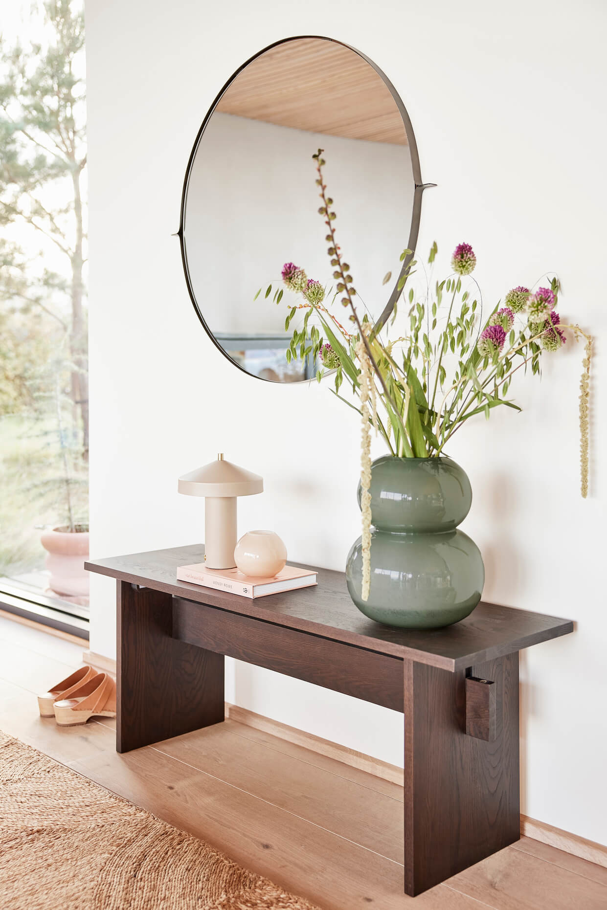 Glass vase OYOY LIVING DESIGN Green