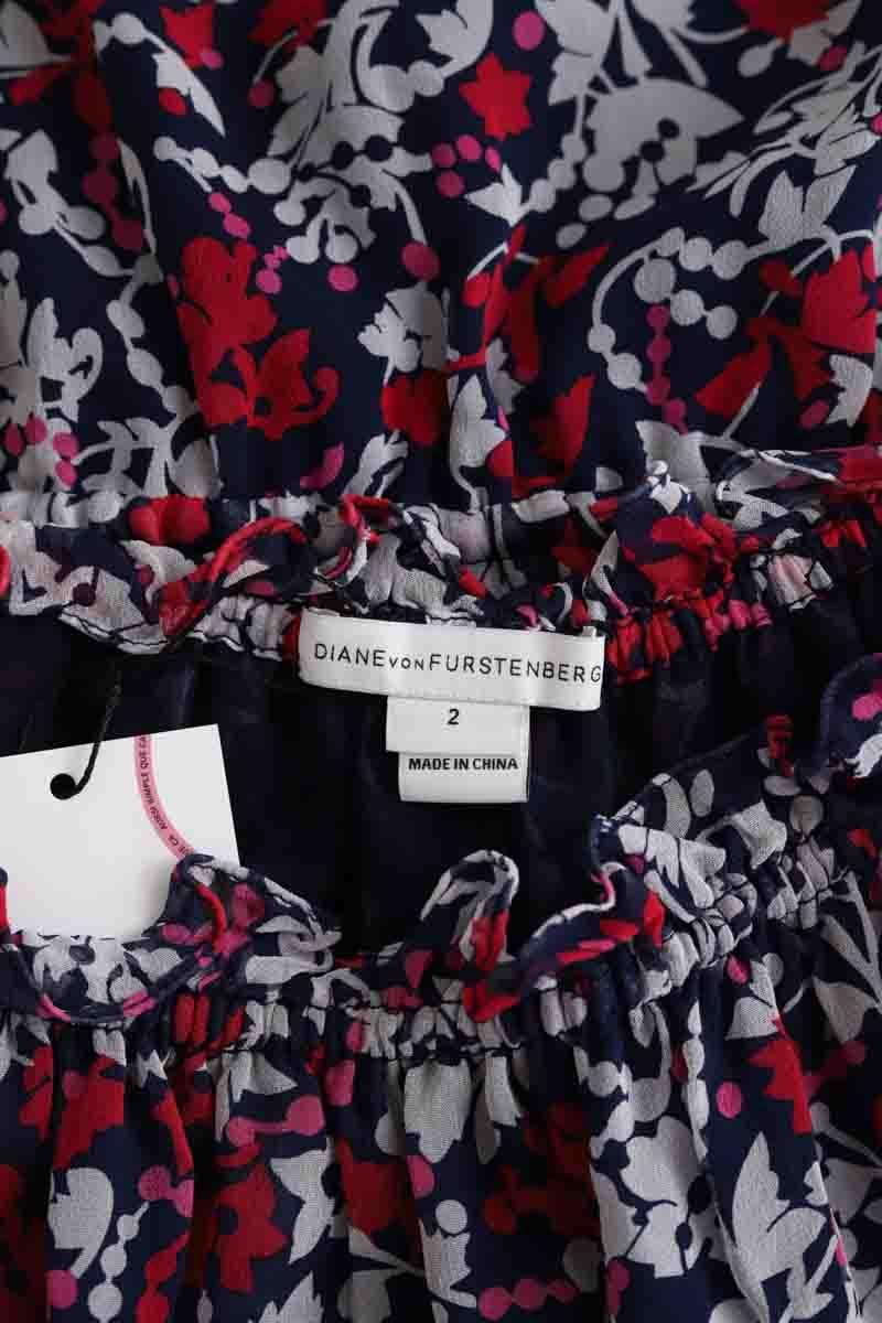 Silk blouse DIANE VON FURSTENBERG - Seconde Main Pink