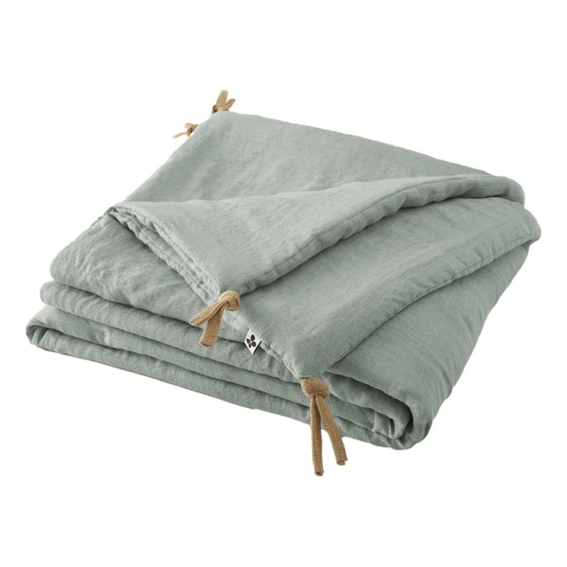 Cotton gauze bedspread or end-of-bed throw L'EFFET PAPILLON