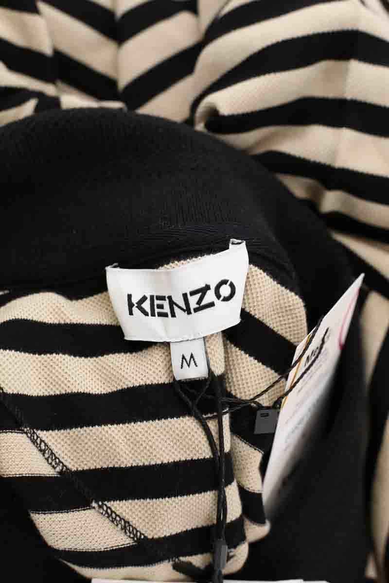 Cotton polo KENZO - SECONDE MAIN Beige