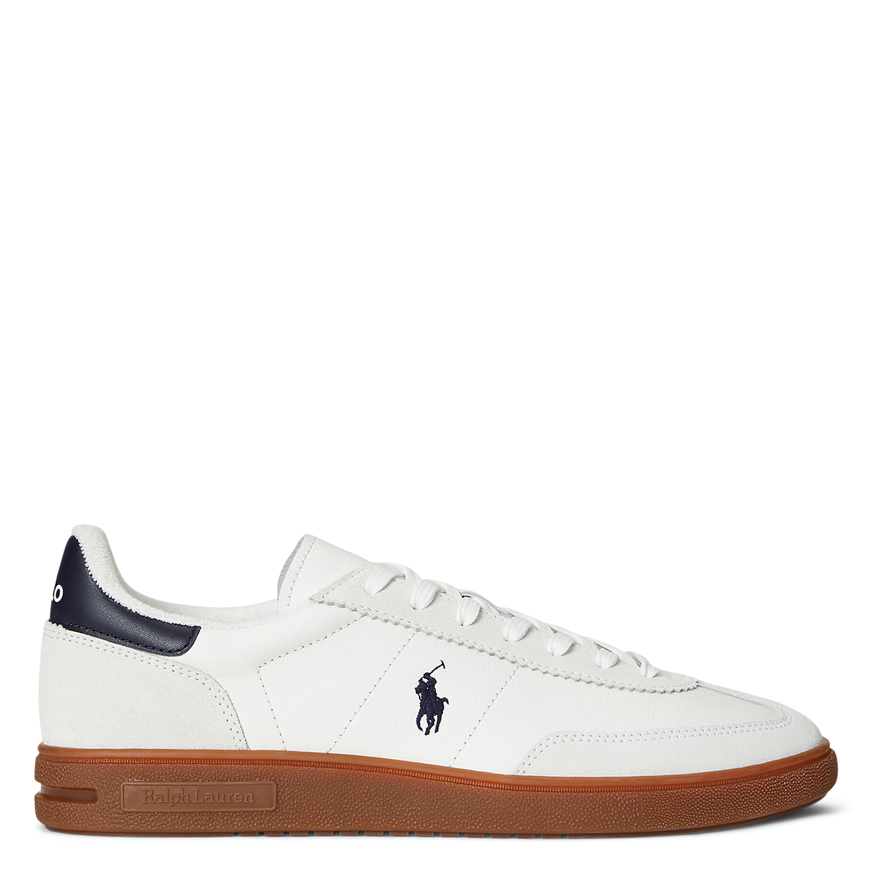 Baskets basses en cuir POLO RALPH LAUREN Blanc