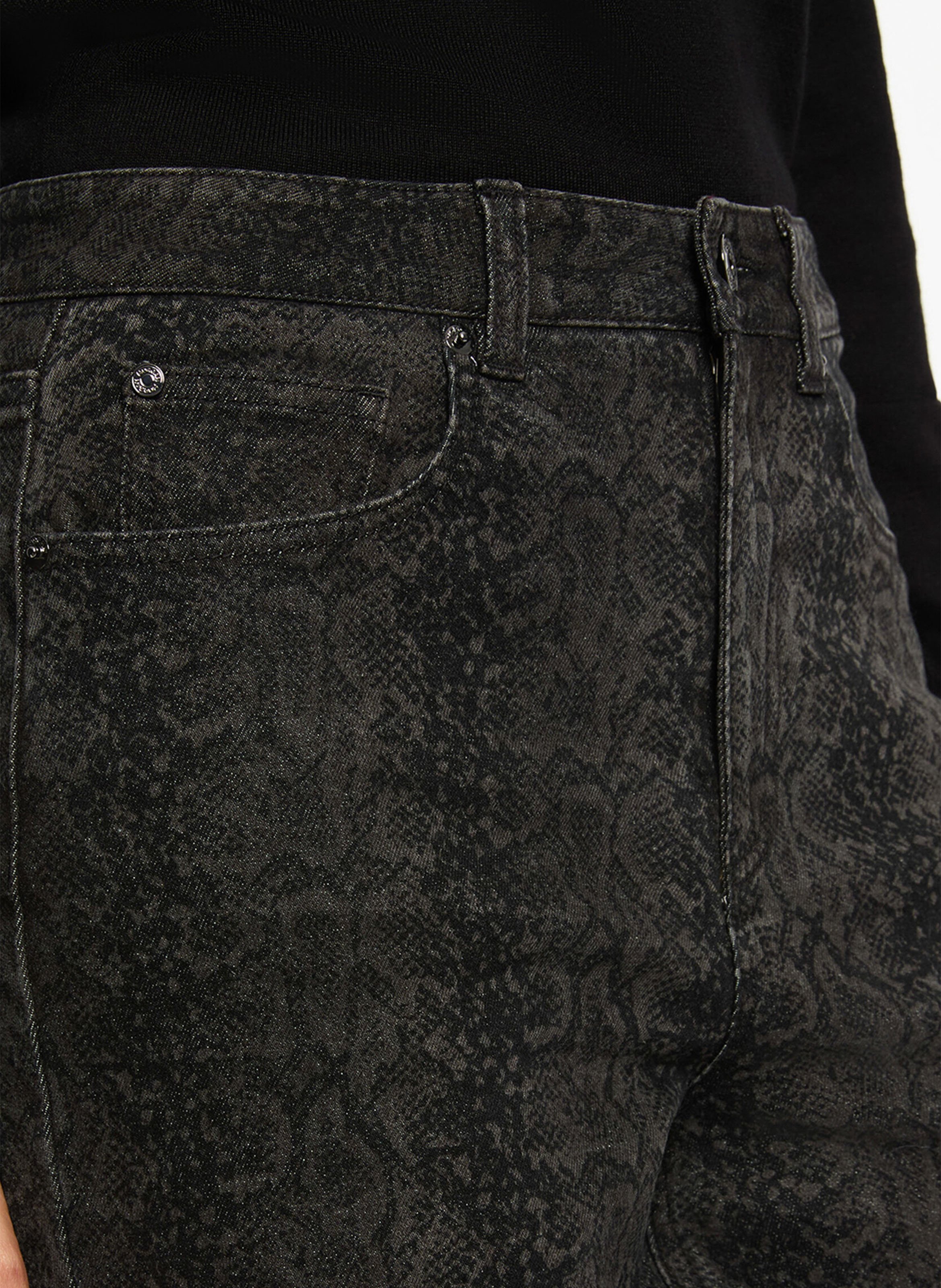 Wijde katoenen broek MORGAN Veelkleurig