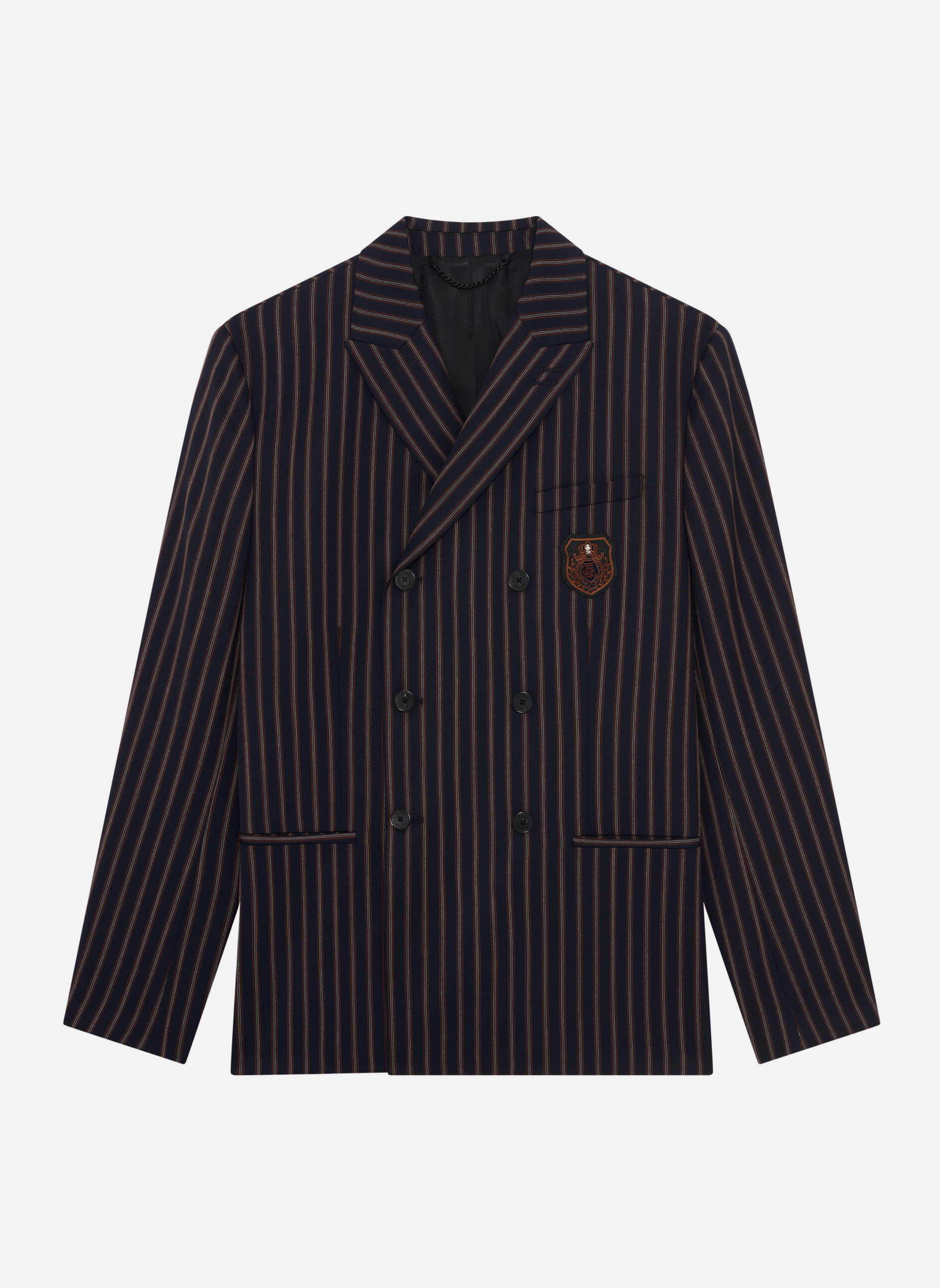 Danae striped jacket  THE KOOPLES Blue