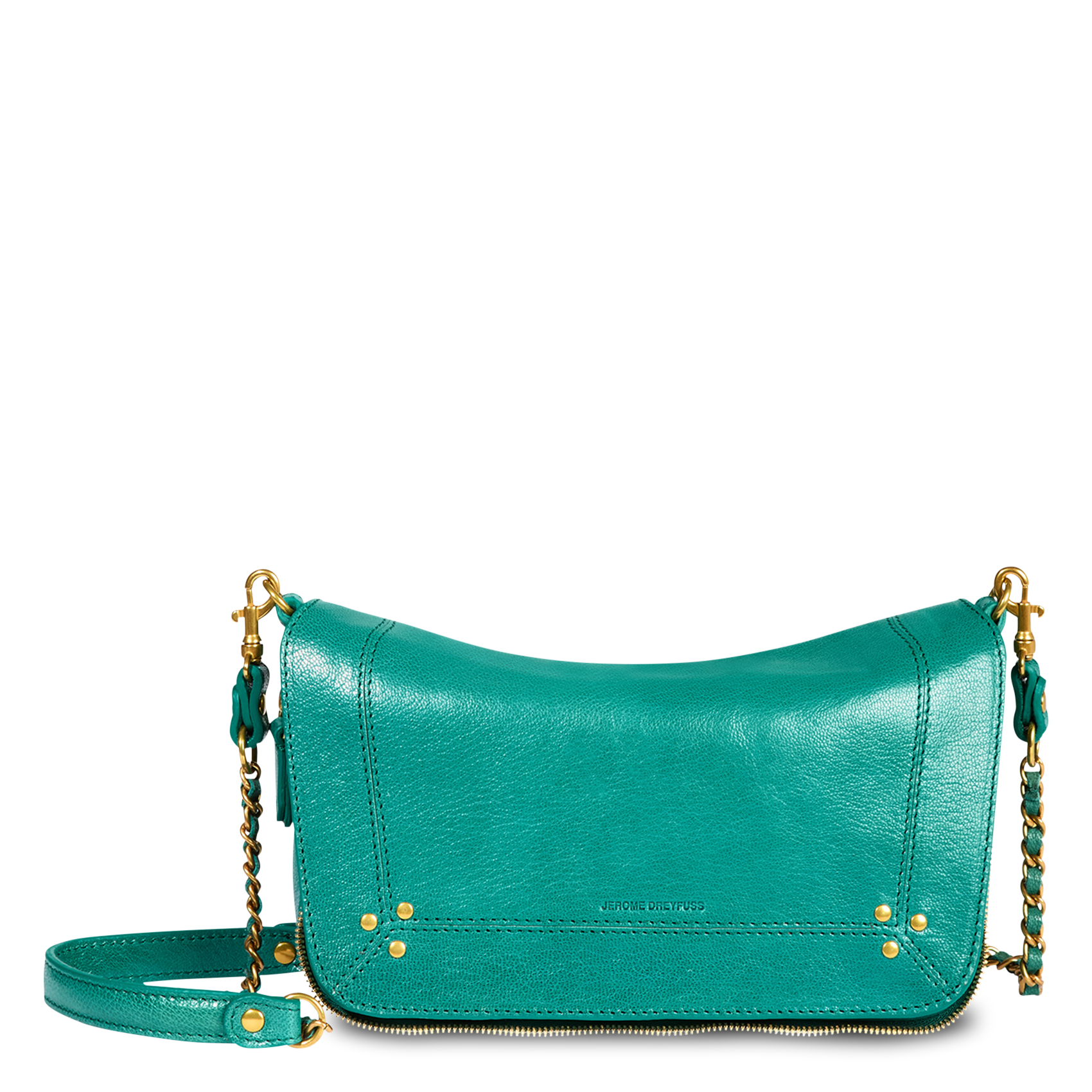 Sac bandoulière en cuir  JEROME DREYFUSS Bleu