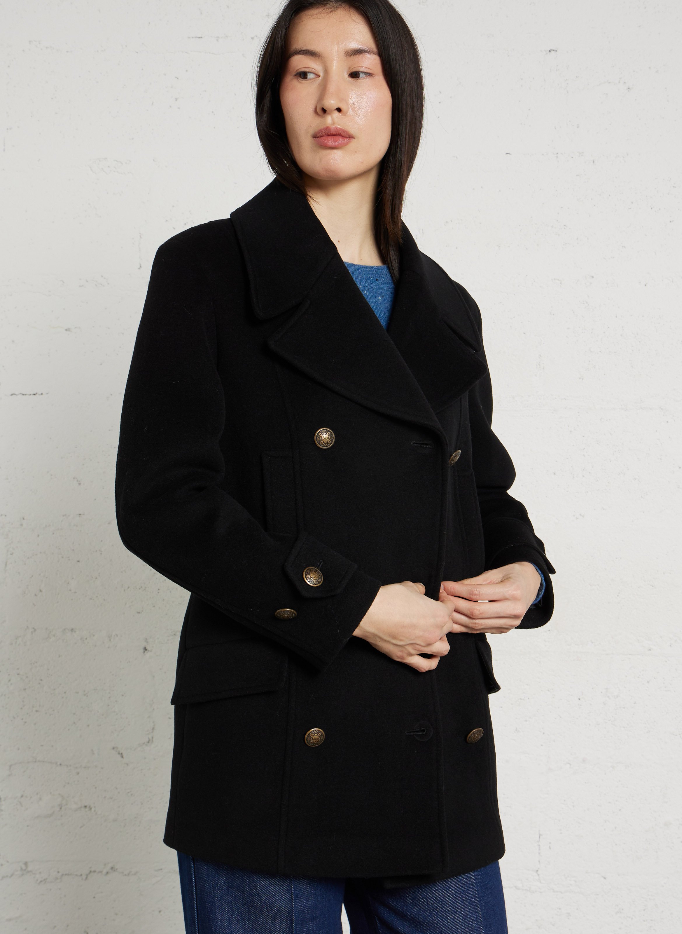 Coat MAISON 123 Black