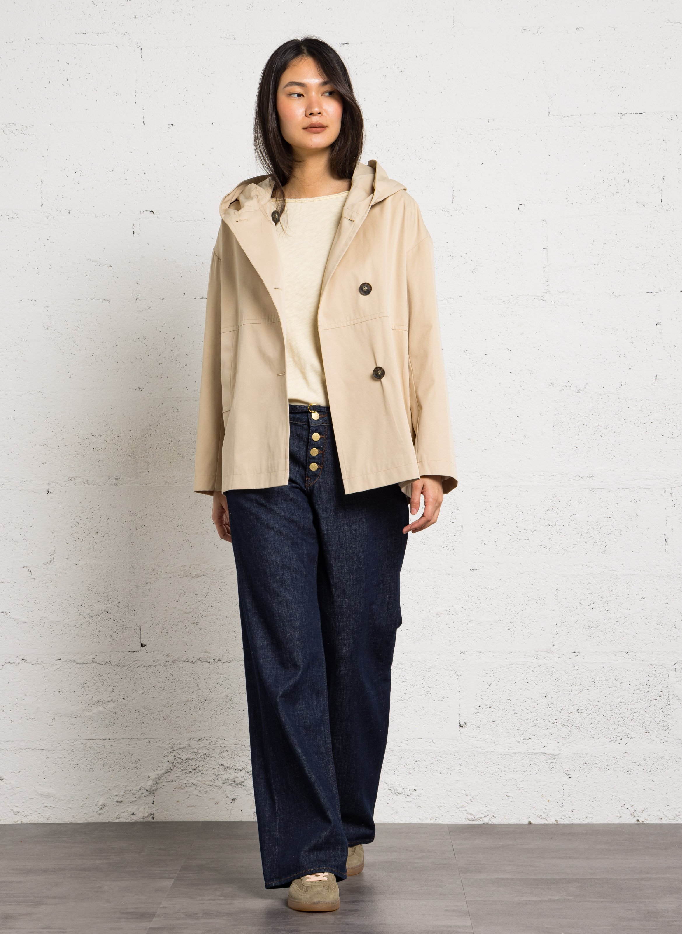 Oversize-Jacke ARMOR LUX Beige