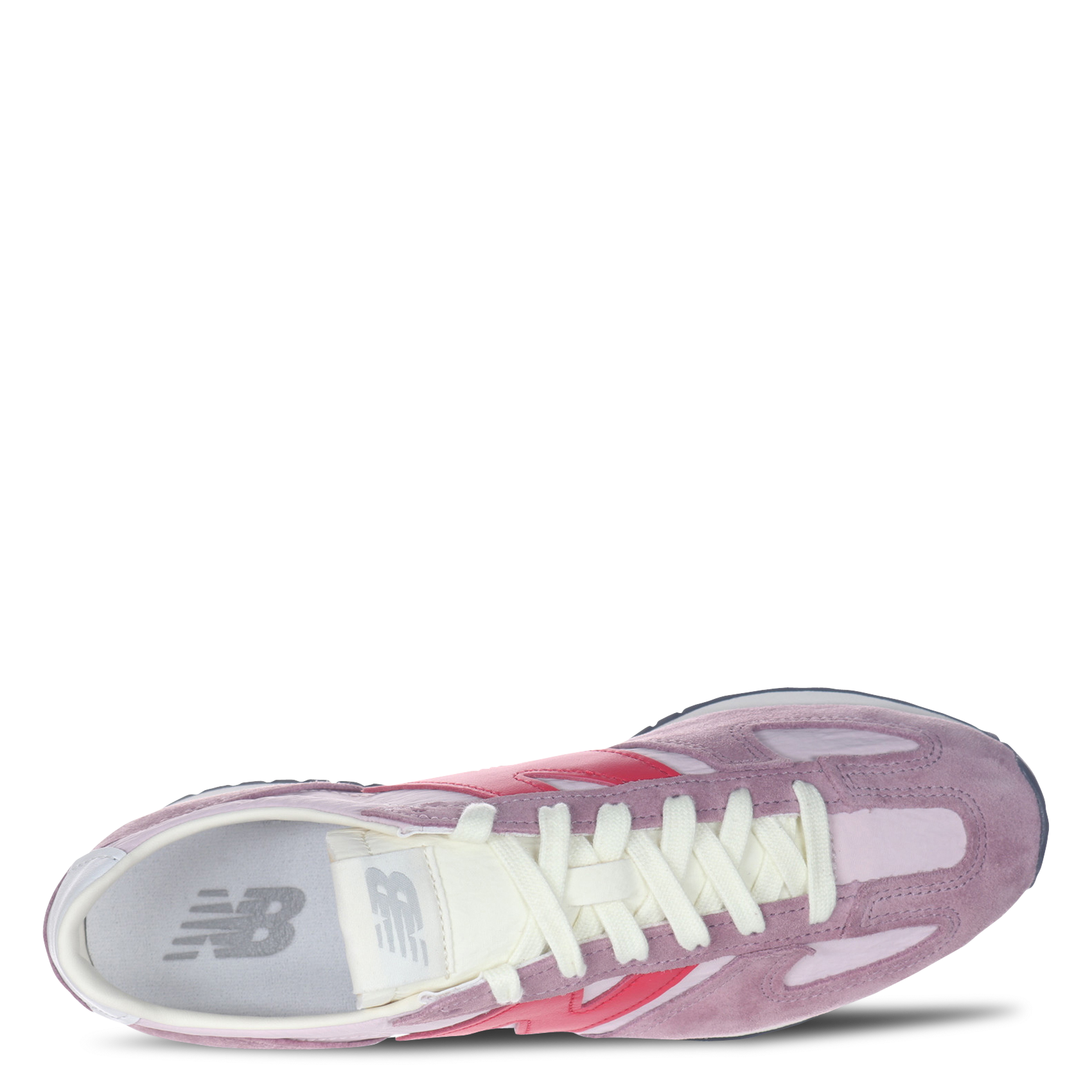 Niedrige Sneaker aus Leder-Mix NEW BALANCE Rosa