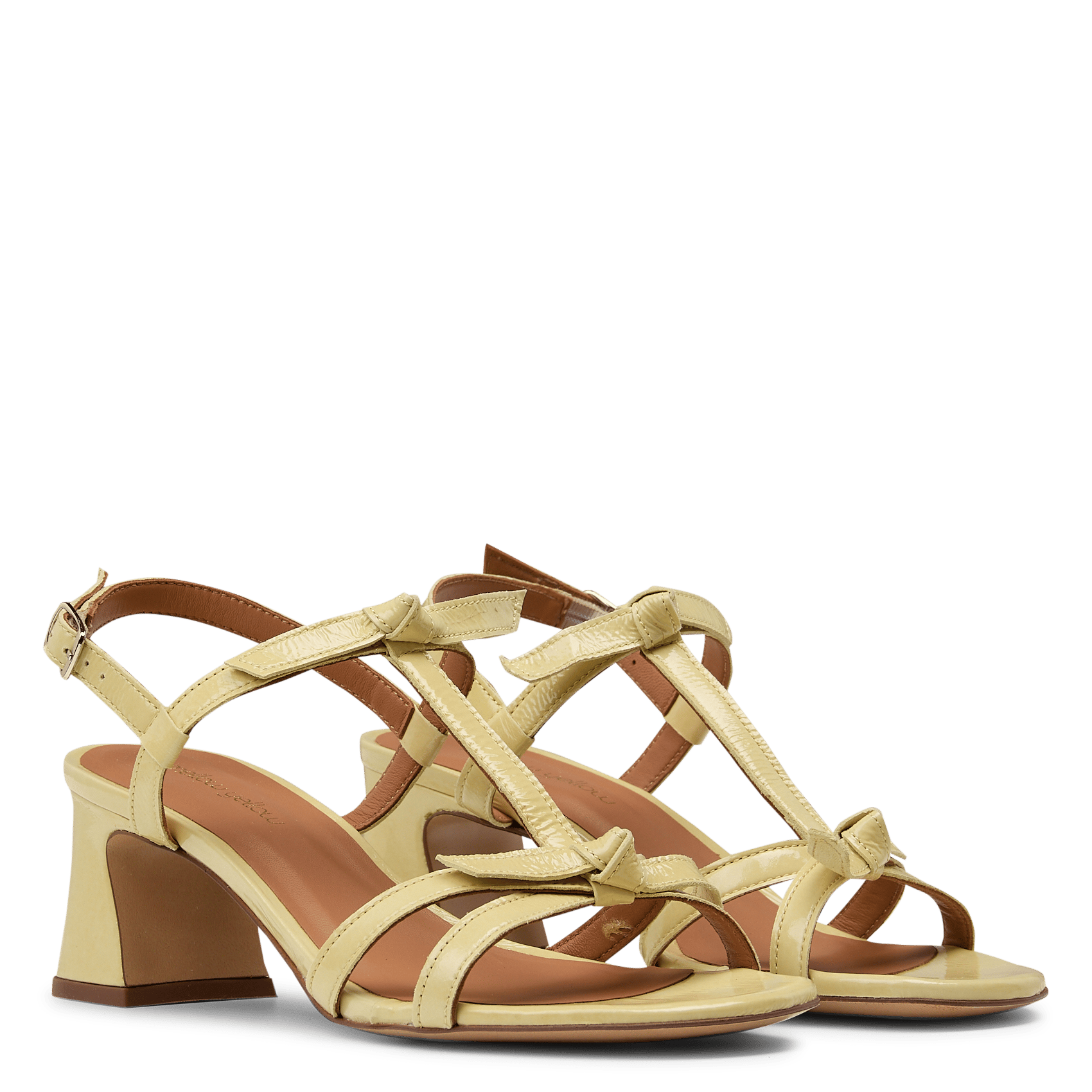 Caflo suede high sandals MELLOW YELLOW Yellow