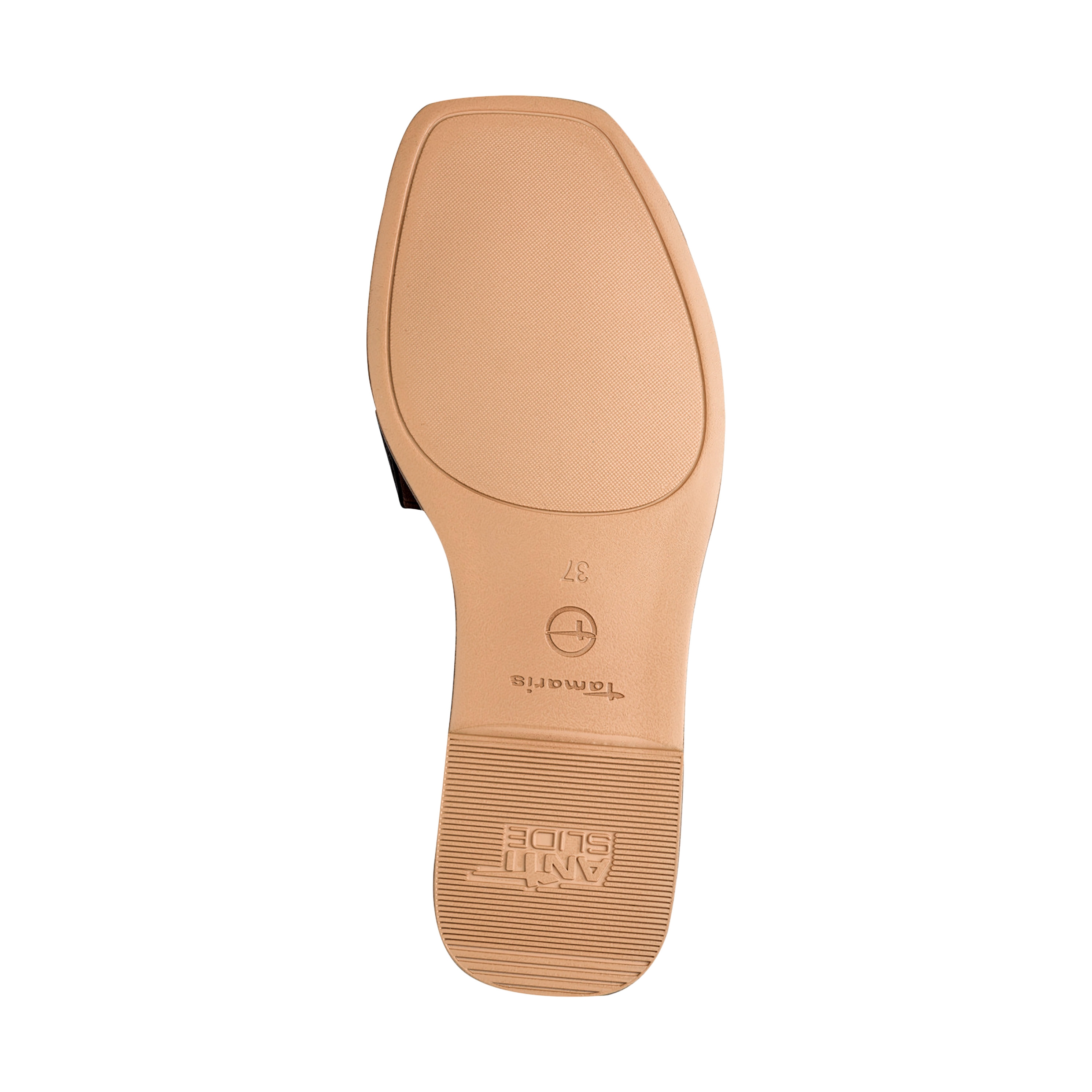 Flat slip-on mules TAMARIS Brown