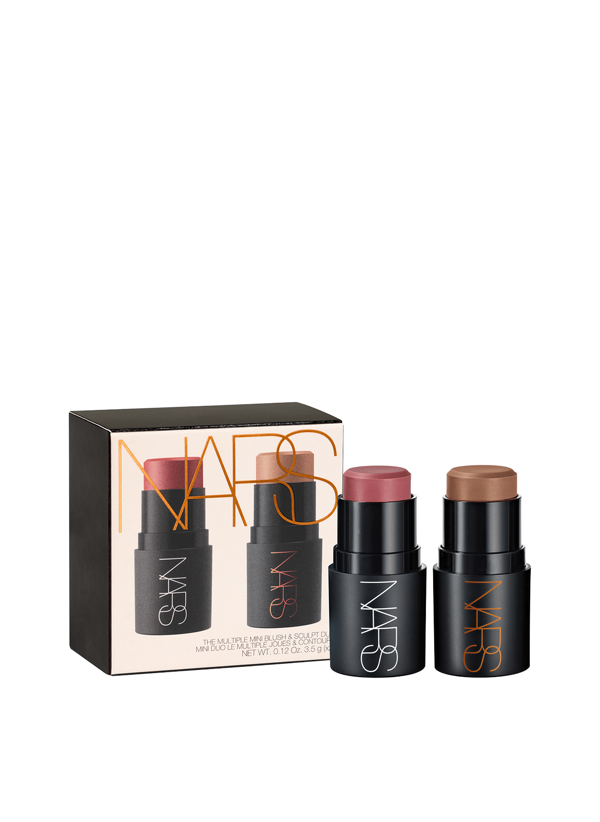 THE MULTIPLE MINI BLUSH & SCULPT DUO – Duo Mini Blush & Sculpter multi-usage NARS Dolce vita - laguna
