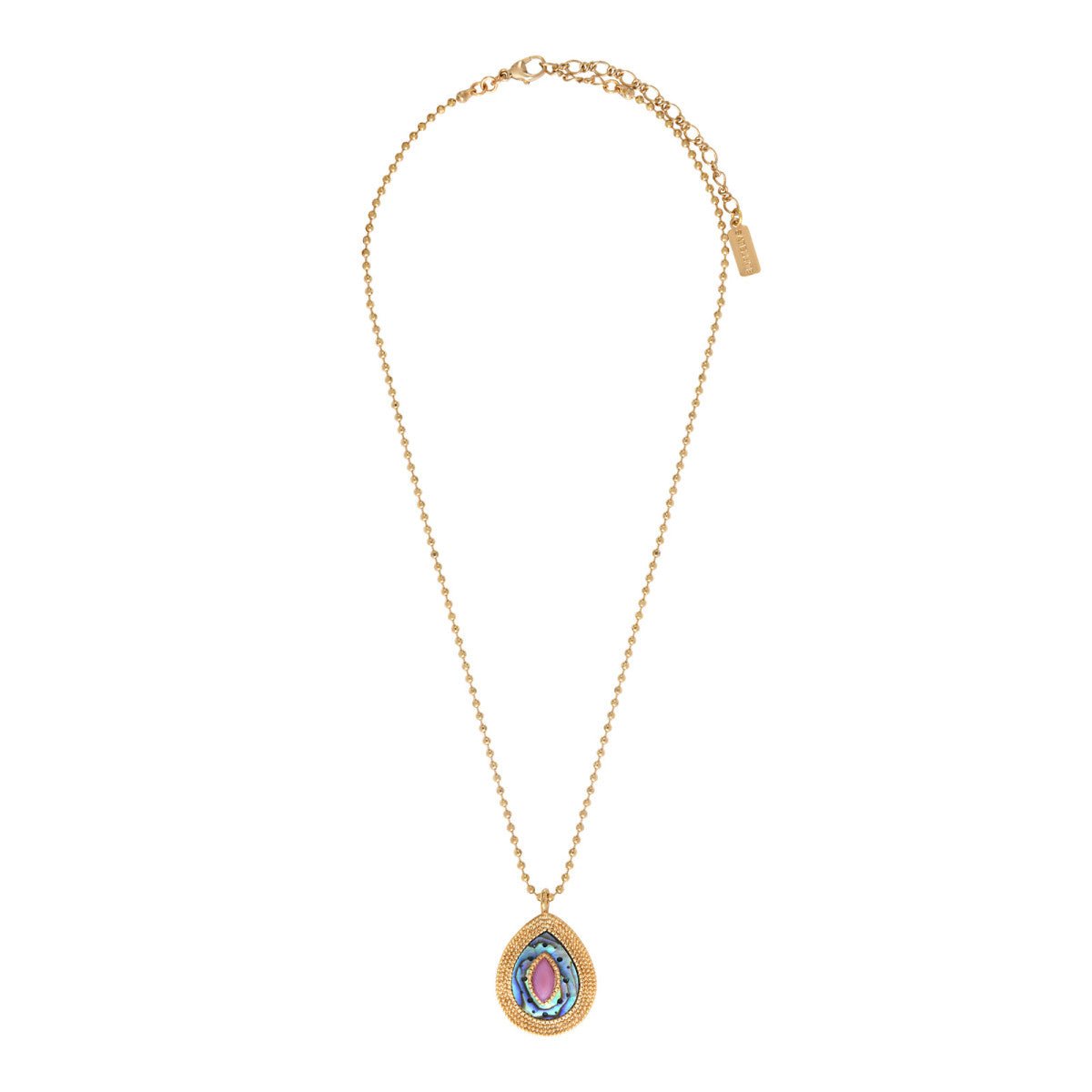 Pendant Necklace Chains SATELLITE PARIS Blue