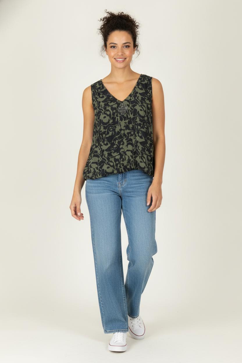 Top & tank top BELLEROSE - Seconde Main Green