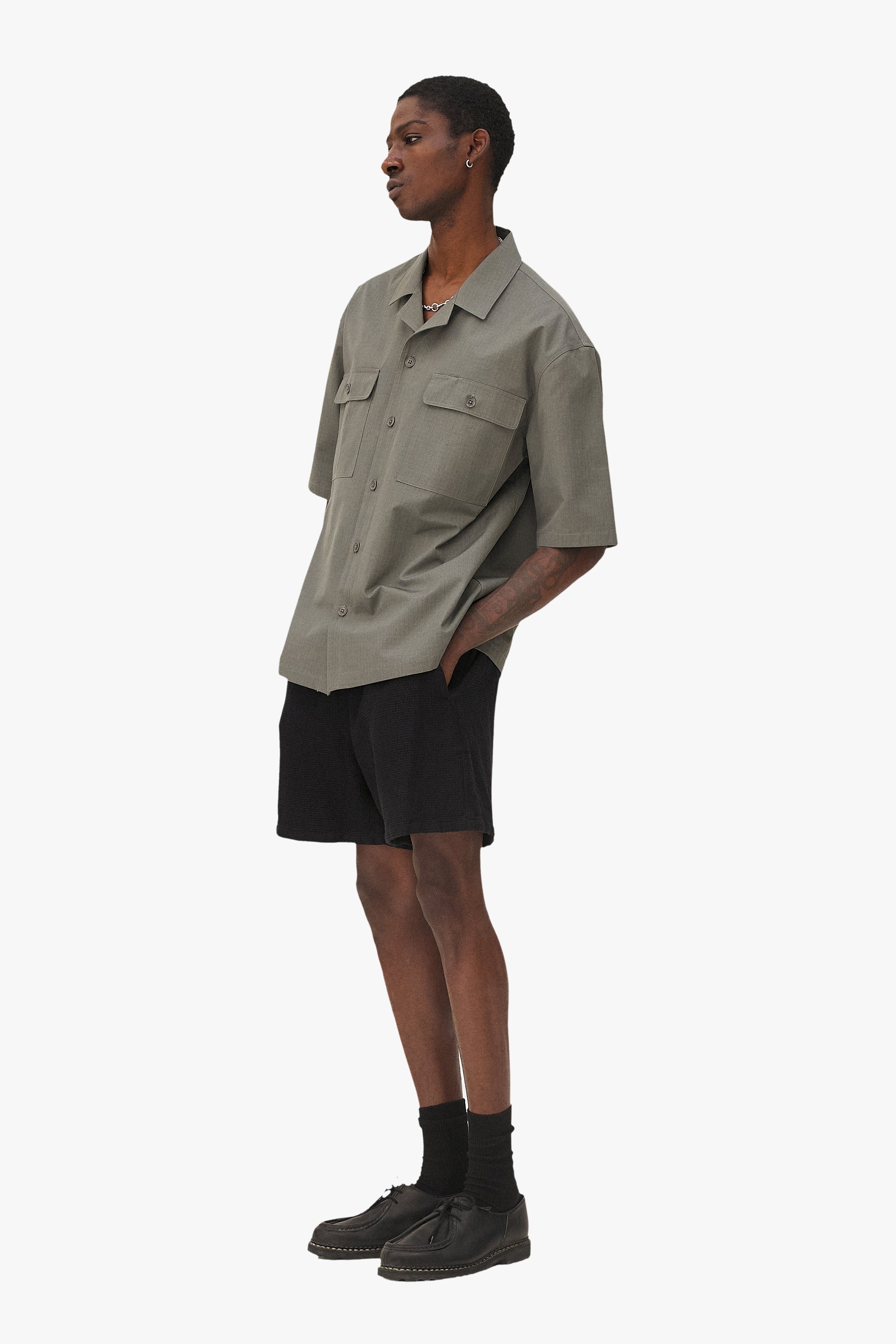 Borneo Utility Shirt Noyoco Green