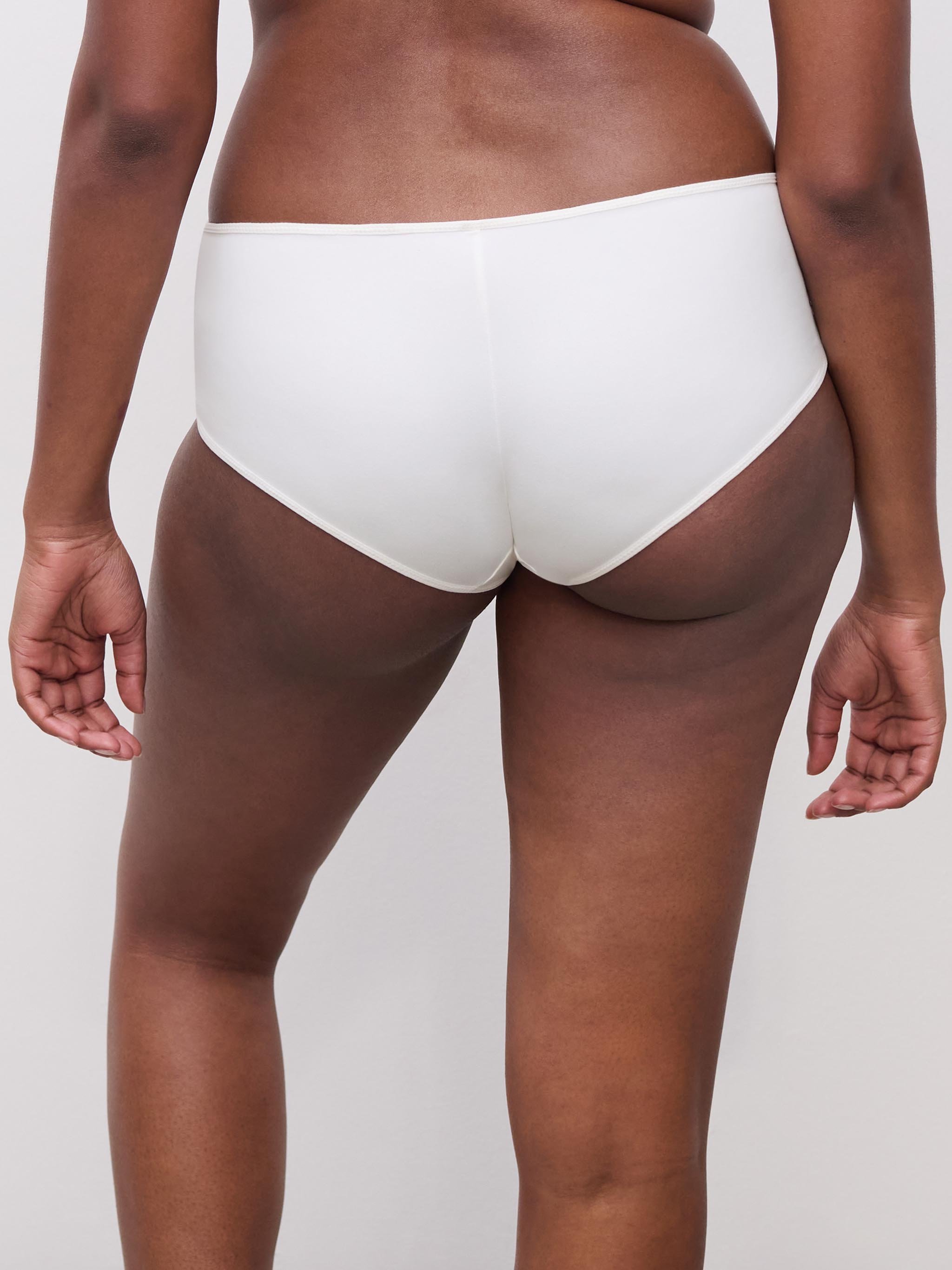 Lace boy shorts CHANTELLE White