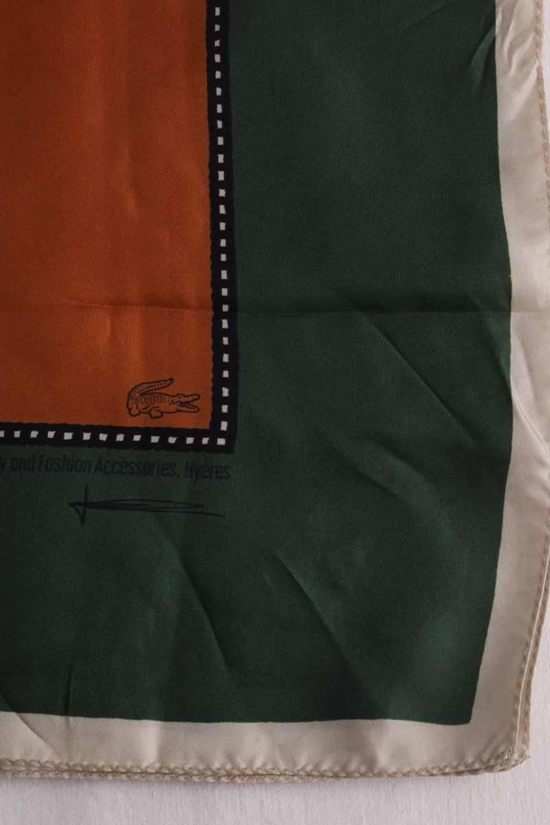 Stole LACOSTE - SECONDE MAIN Green