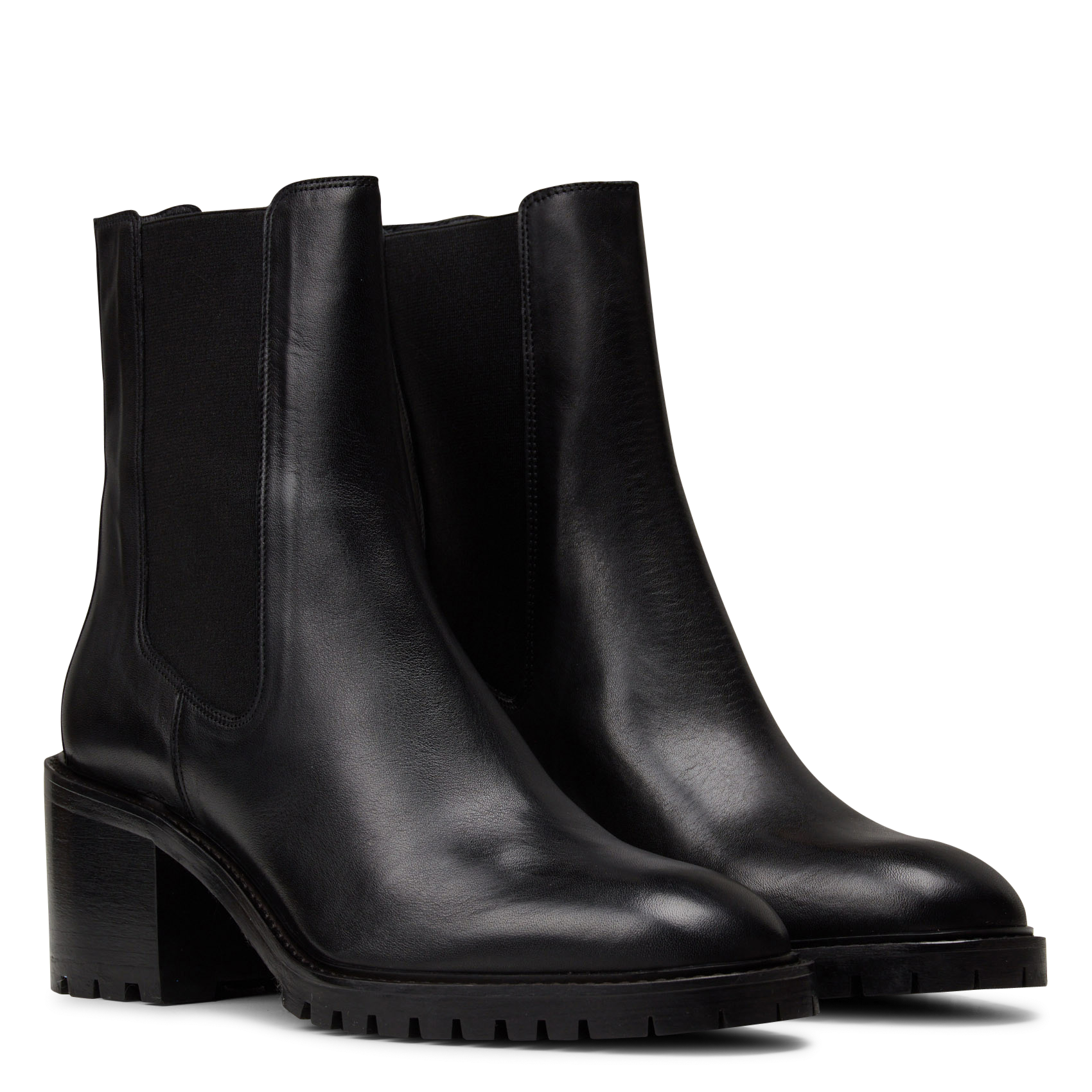 Lederstiefeletten MELLOW YELLOW Schwarz