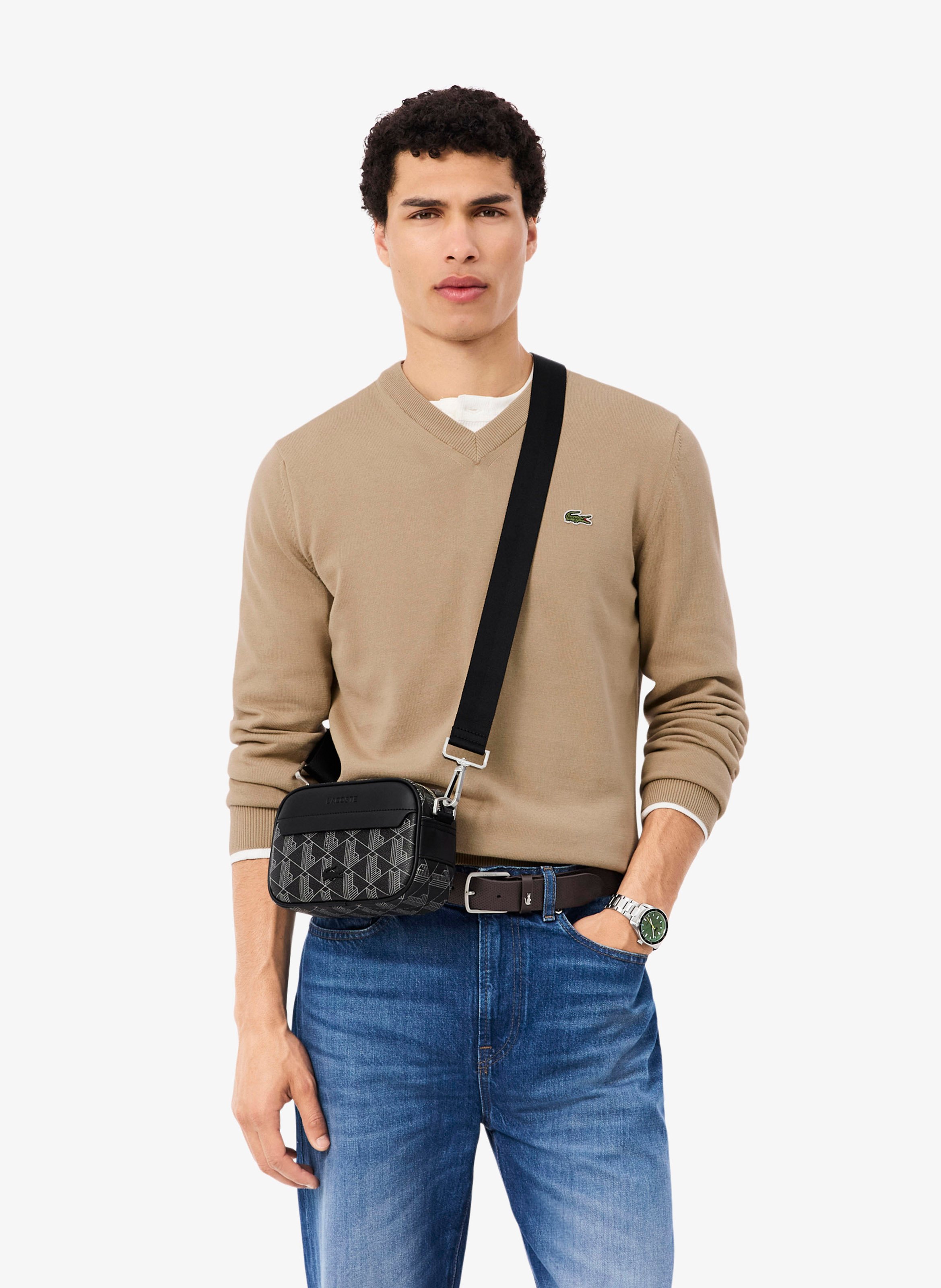 Sac bandoulière LACOSTE Noir