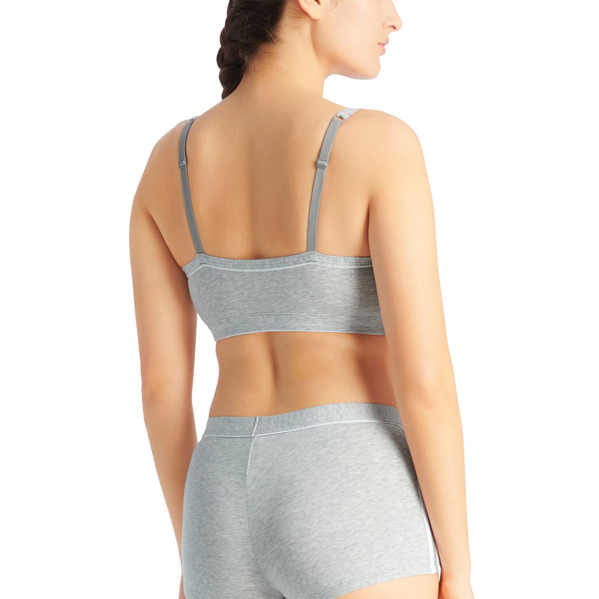 Women's adidas Originals adicolor Comfort Cotton Flex Bra | Grey ADIDAS UNDERWEAR Women