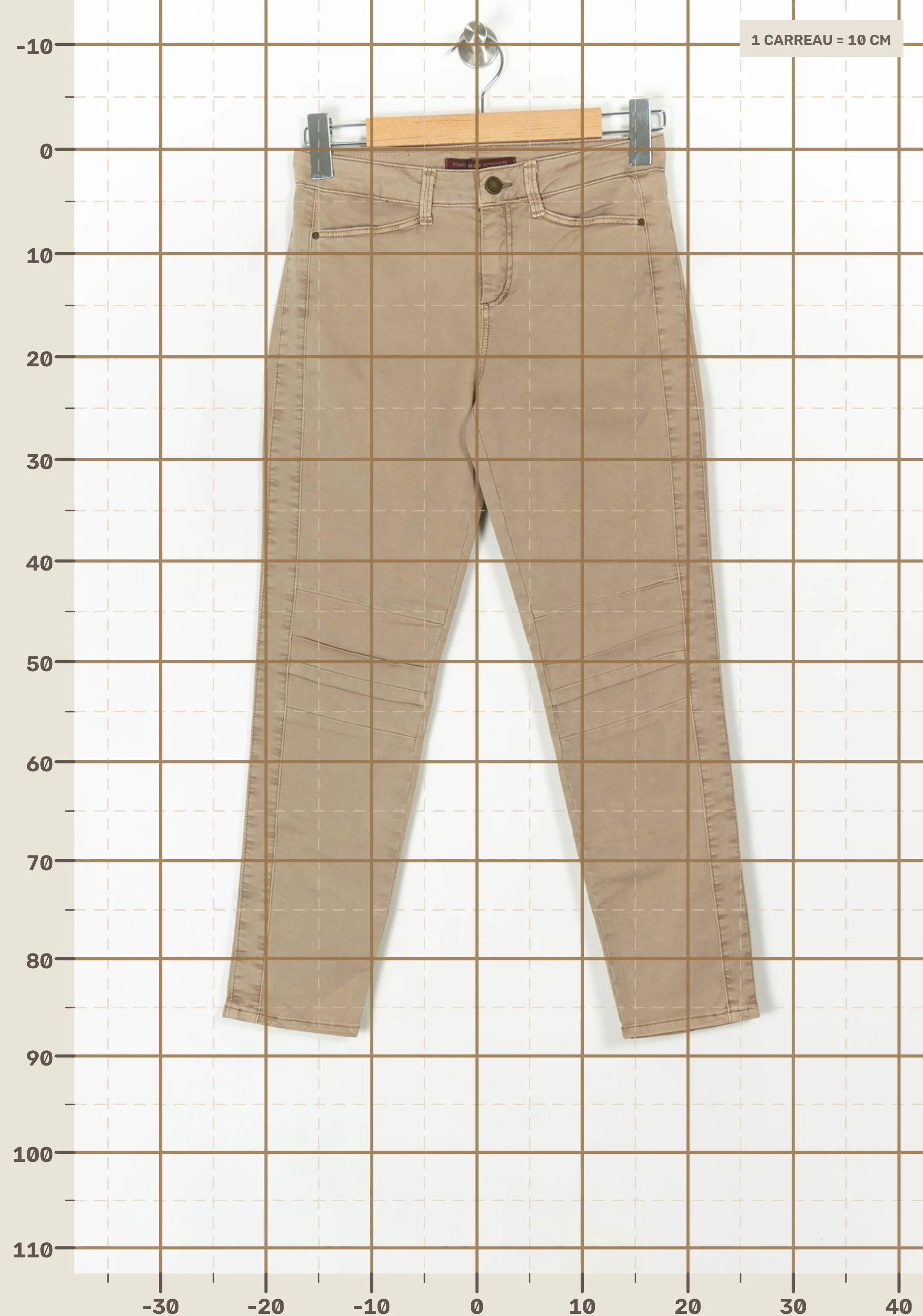 Pants COMPTOIR DES COTONNIERS - Seconde main Beige