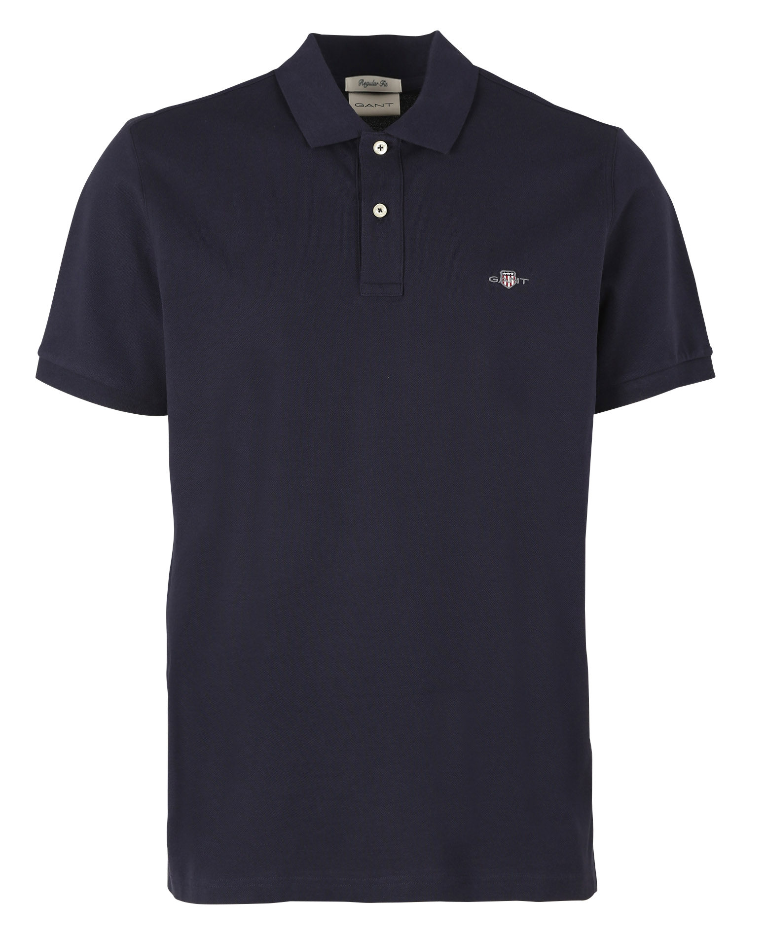 Poloshirt aus Baumwolle mit klassischem Kragen GANT Blau