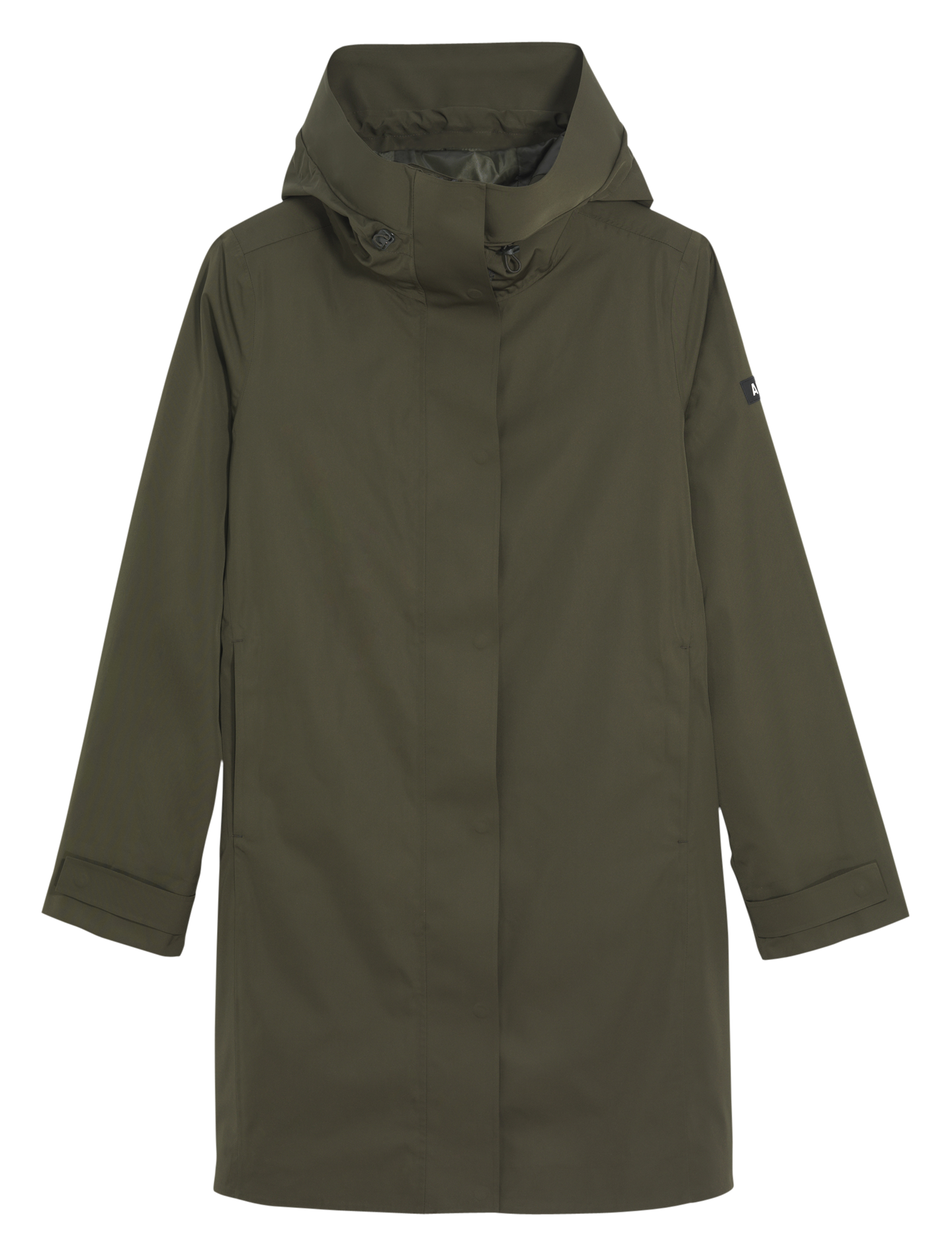 Waterproof high-neck parka AIGLE Green