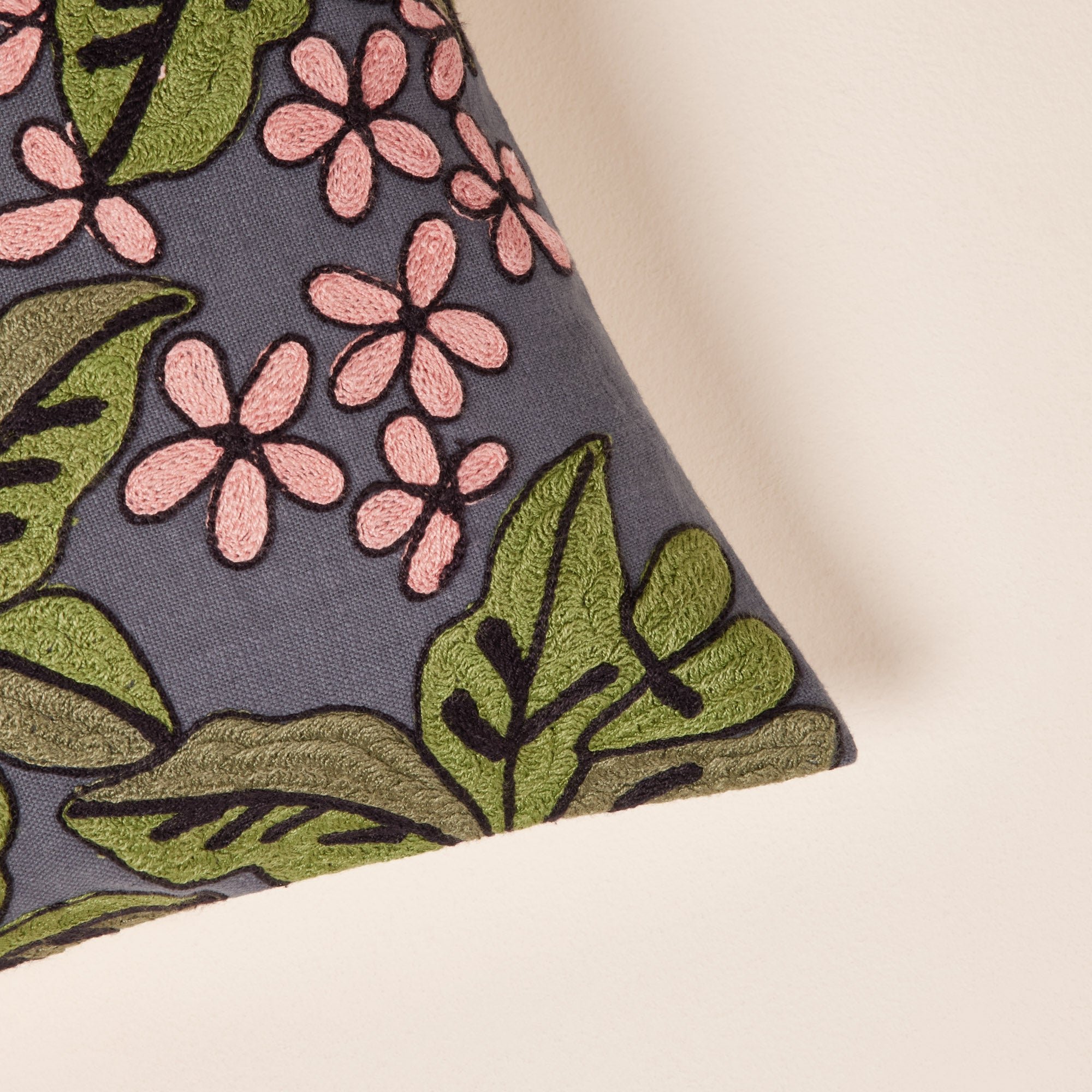 Housse de coussin MADURA Gris