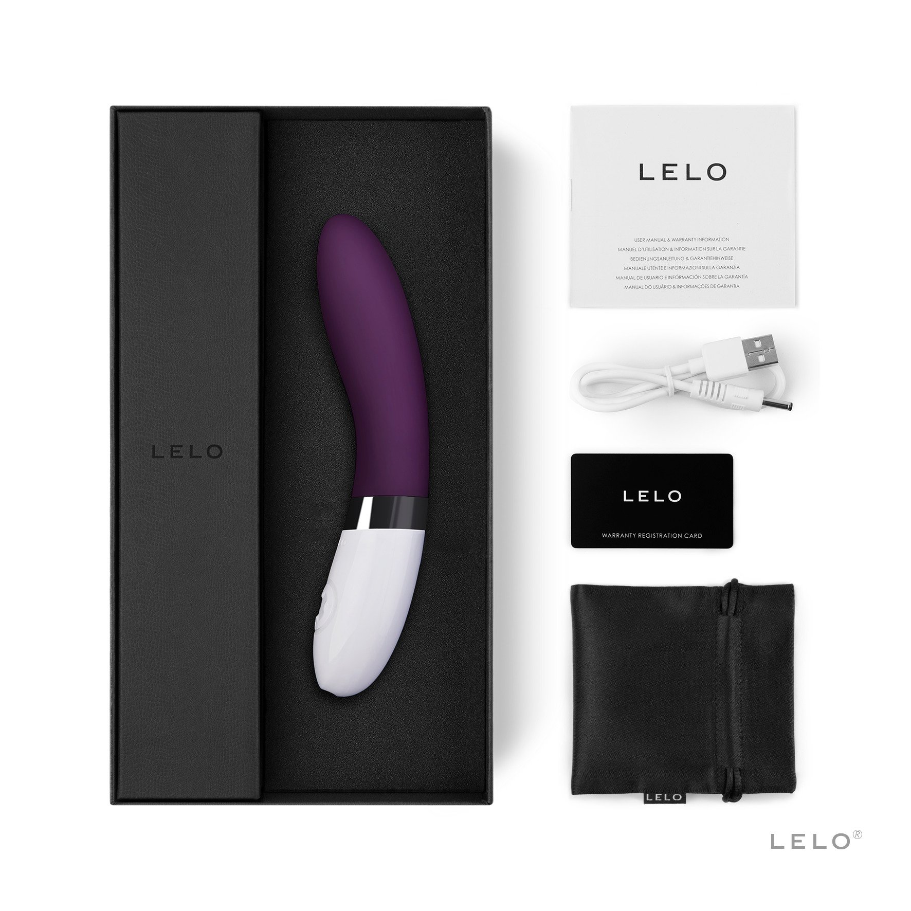 Vibromasseur pour femme avec vibrations LELO Violet