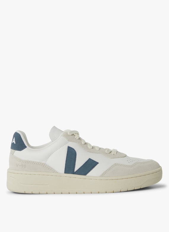 Baskets basses en cuir V-90 Extra-white-california Veja Femme