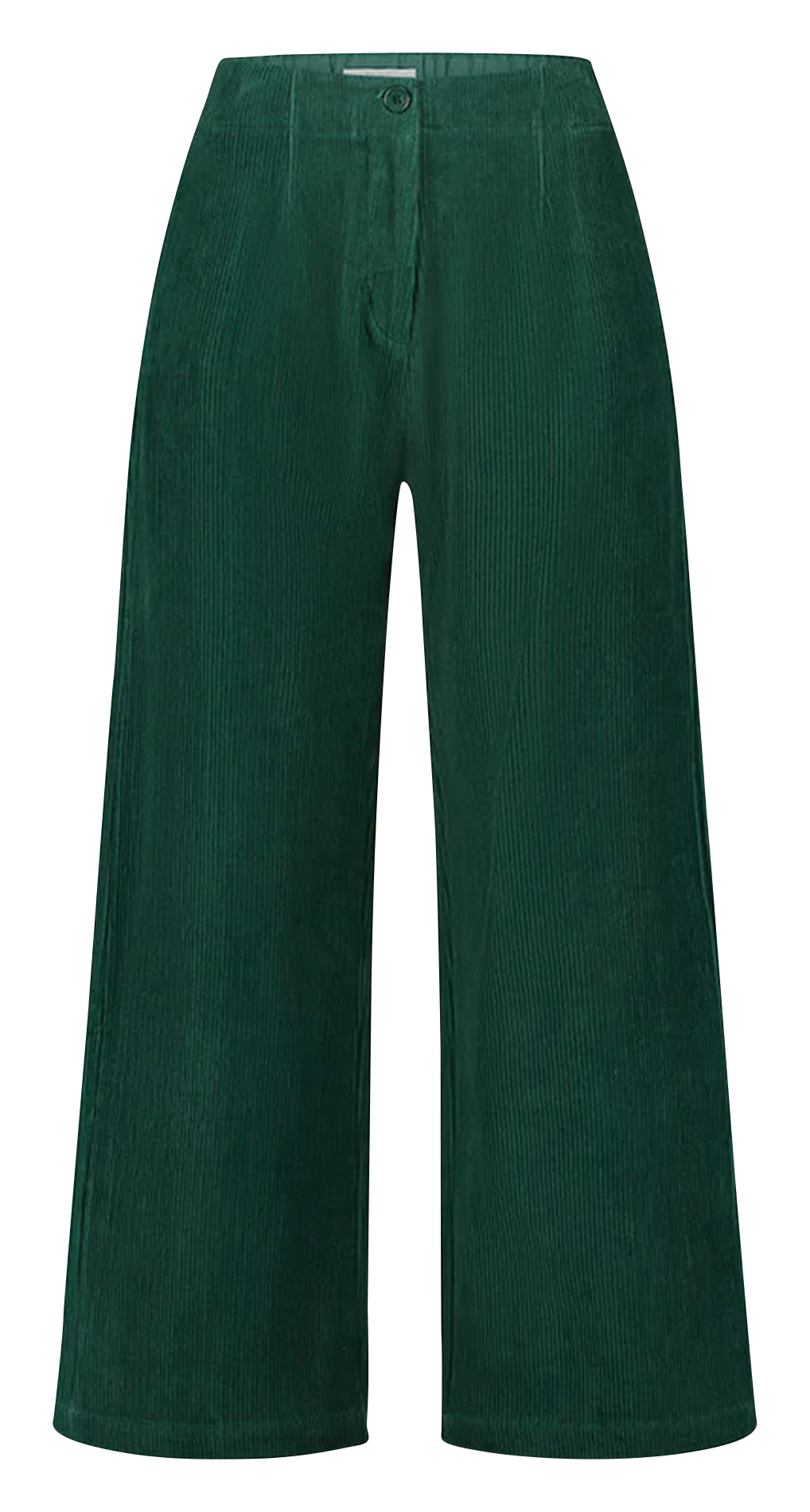 Pantalon droit velours côtelé en coton BY BAR Vert