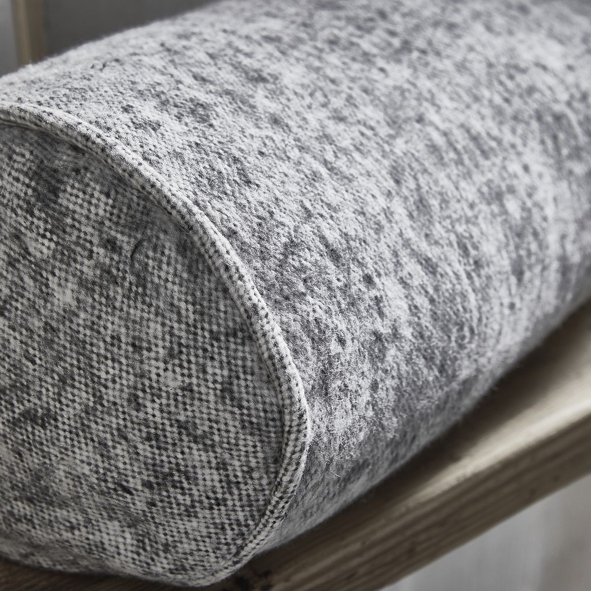 Cotton bolster cushion TODAY LINGE DE MAISON Grey