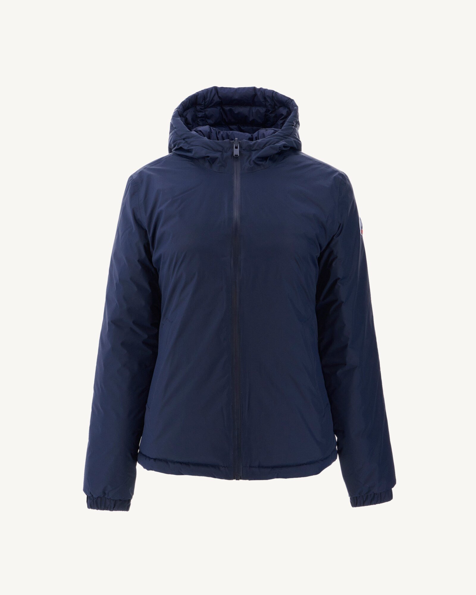 Reversible hooded puffer jacket JOTT Blue