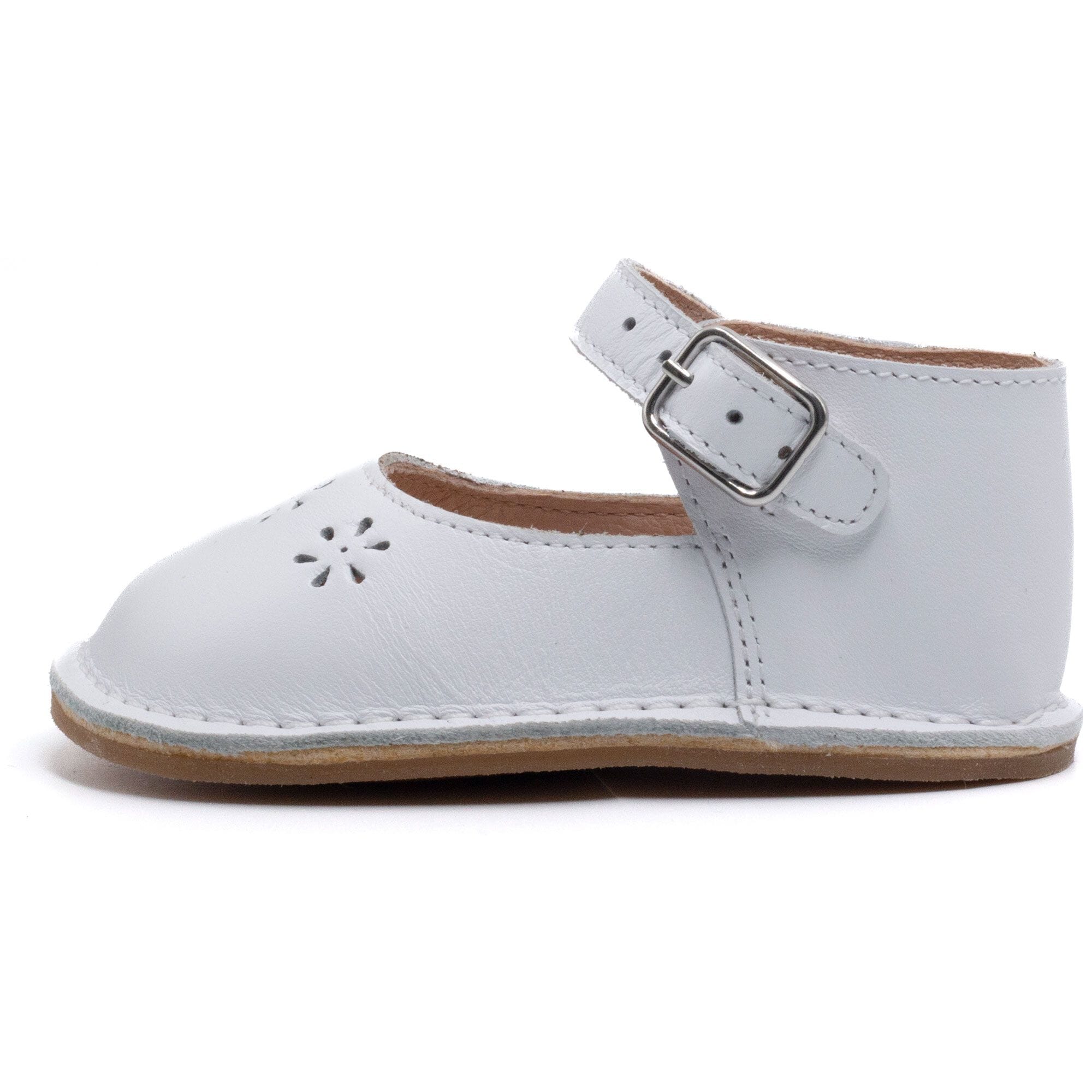 Chausson bébé fille Boni & Sidonie Blanc