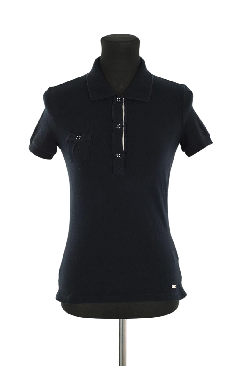 Cotton polo PAULE KA - Seconde main Black
