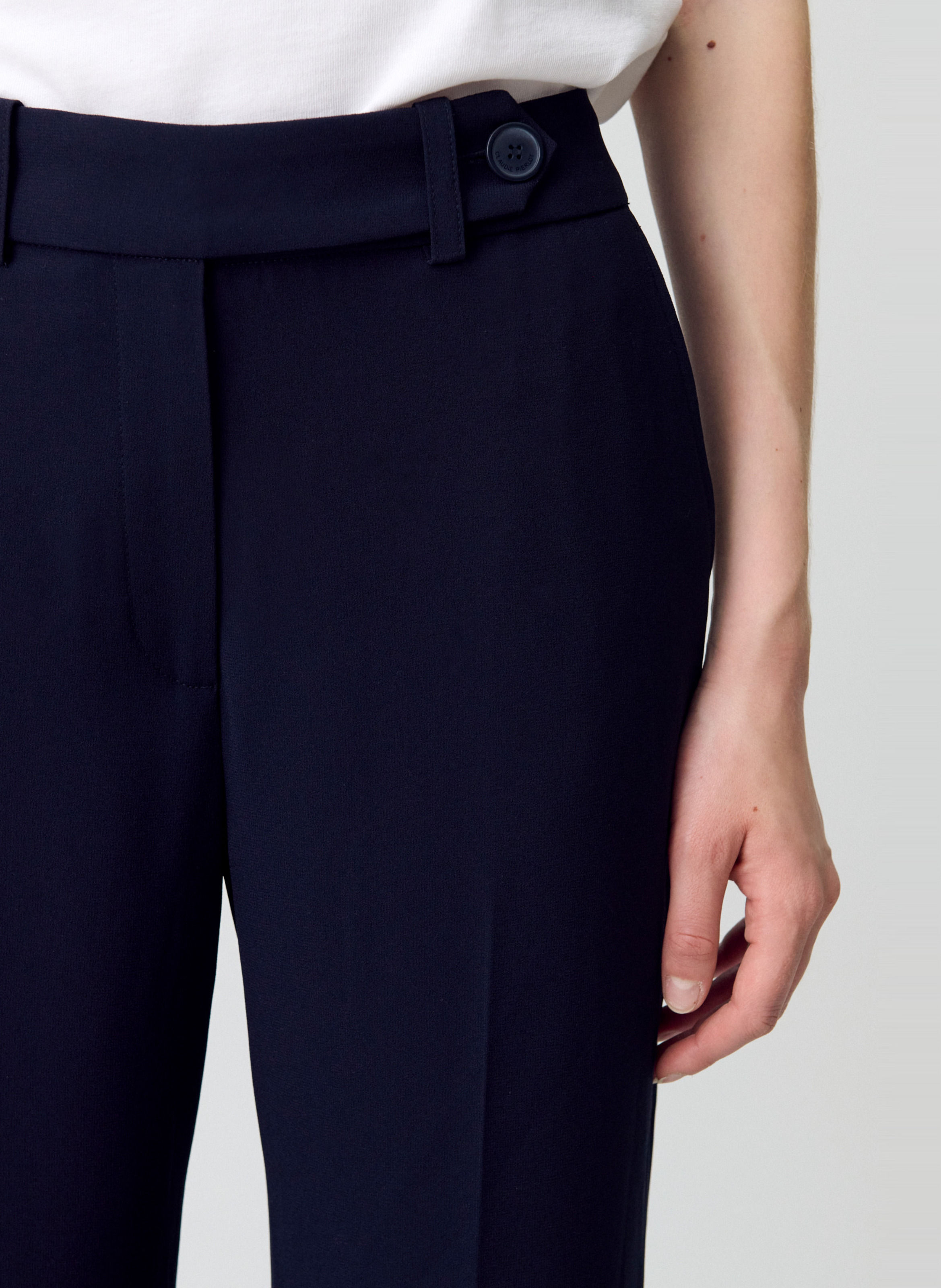Pantalon droit  CLAUDIE PIERLOT Bleu