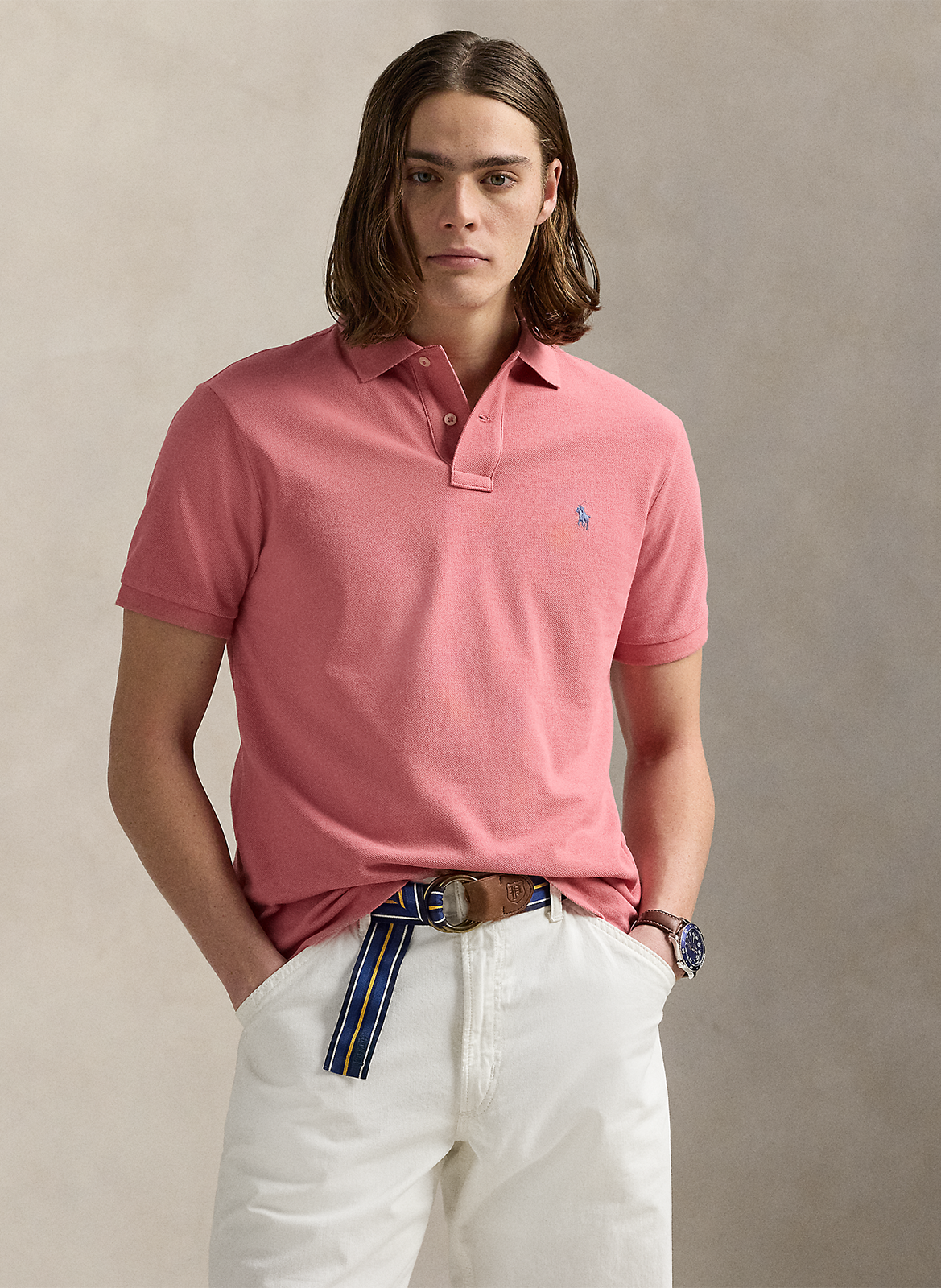 Polo slim-fit en coton POLO RALPH LAUREN