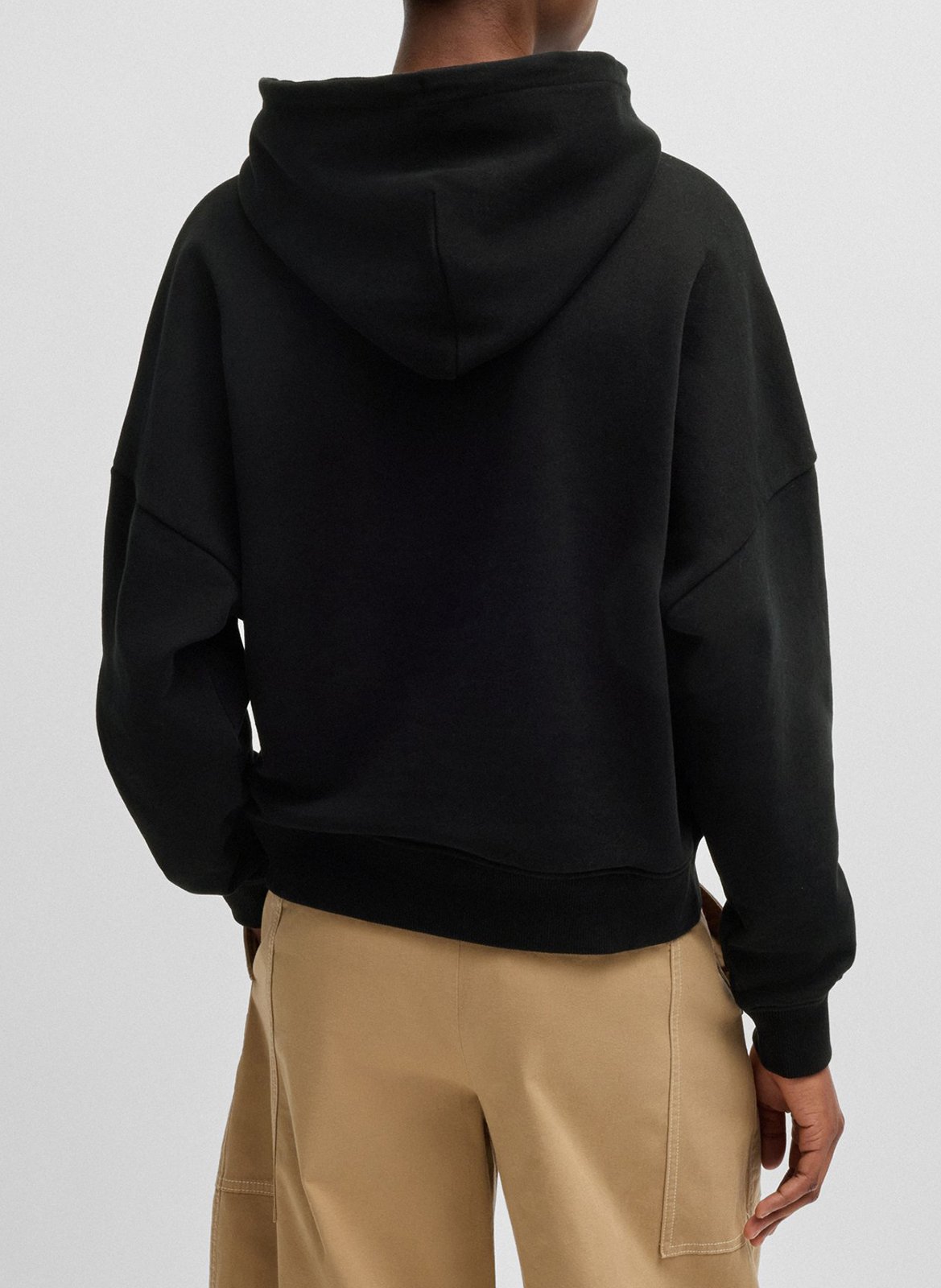 Sweat à capuche BOSS Noir