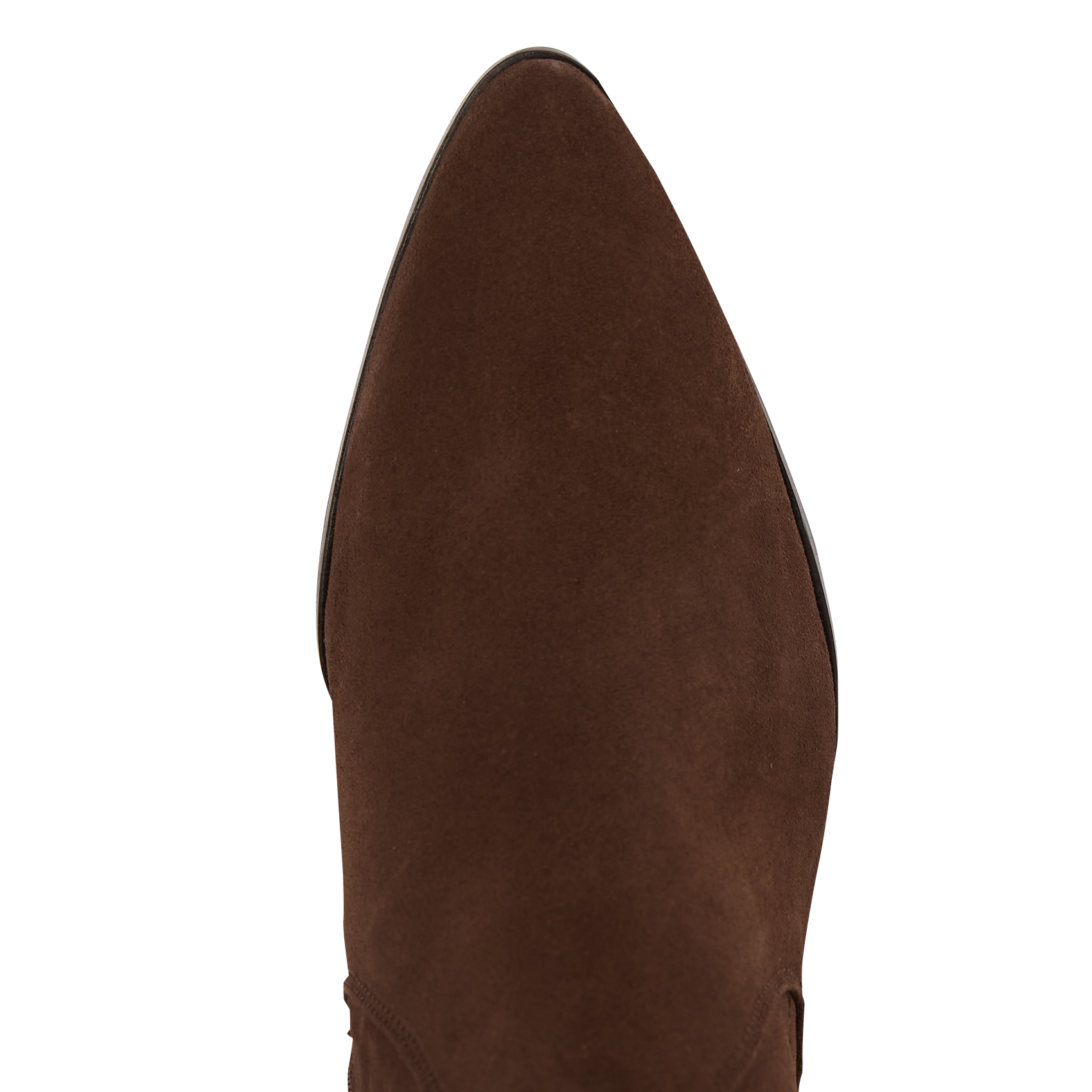 Bottines à talons en cuir RIVECOUR Marron