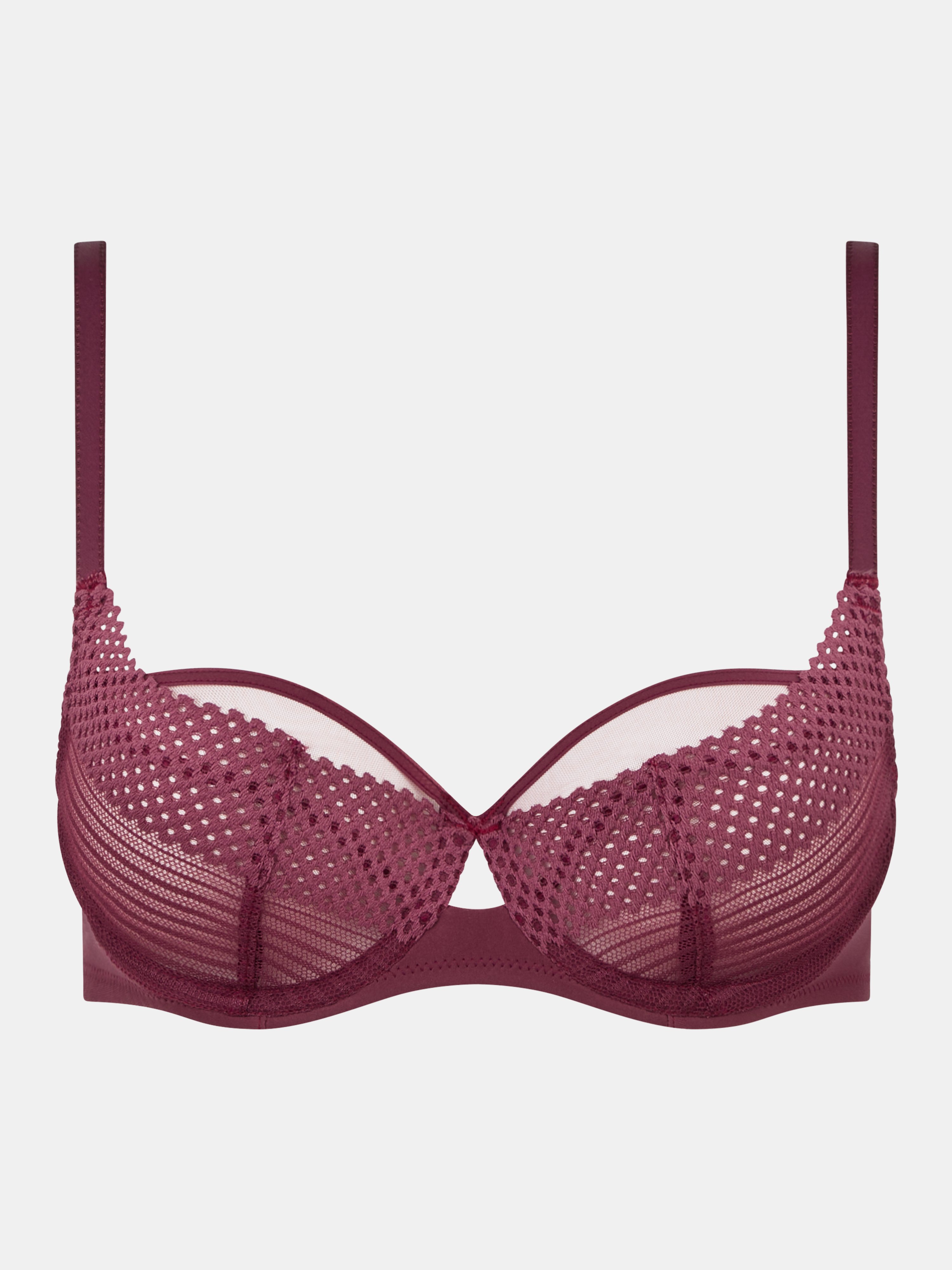 Full-cup bra CHANTELLE PULP Red