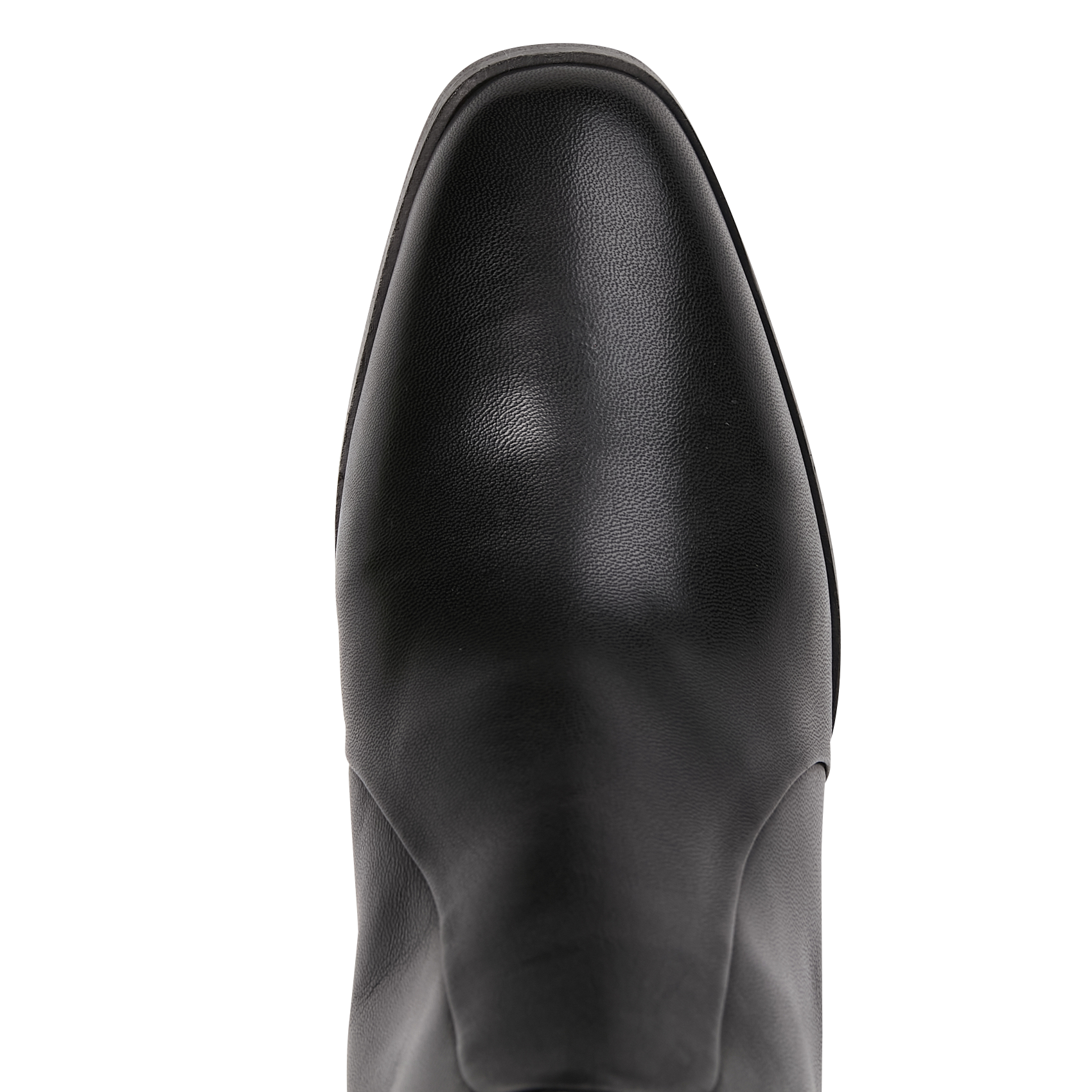 Bottines en cuir IKKS Noir