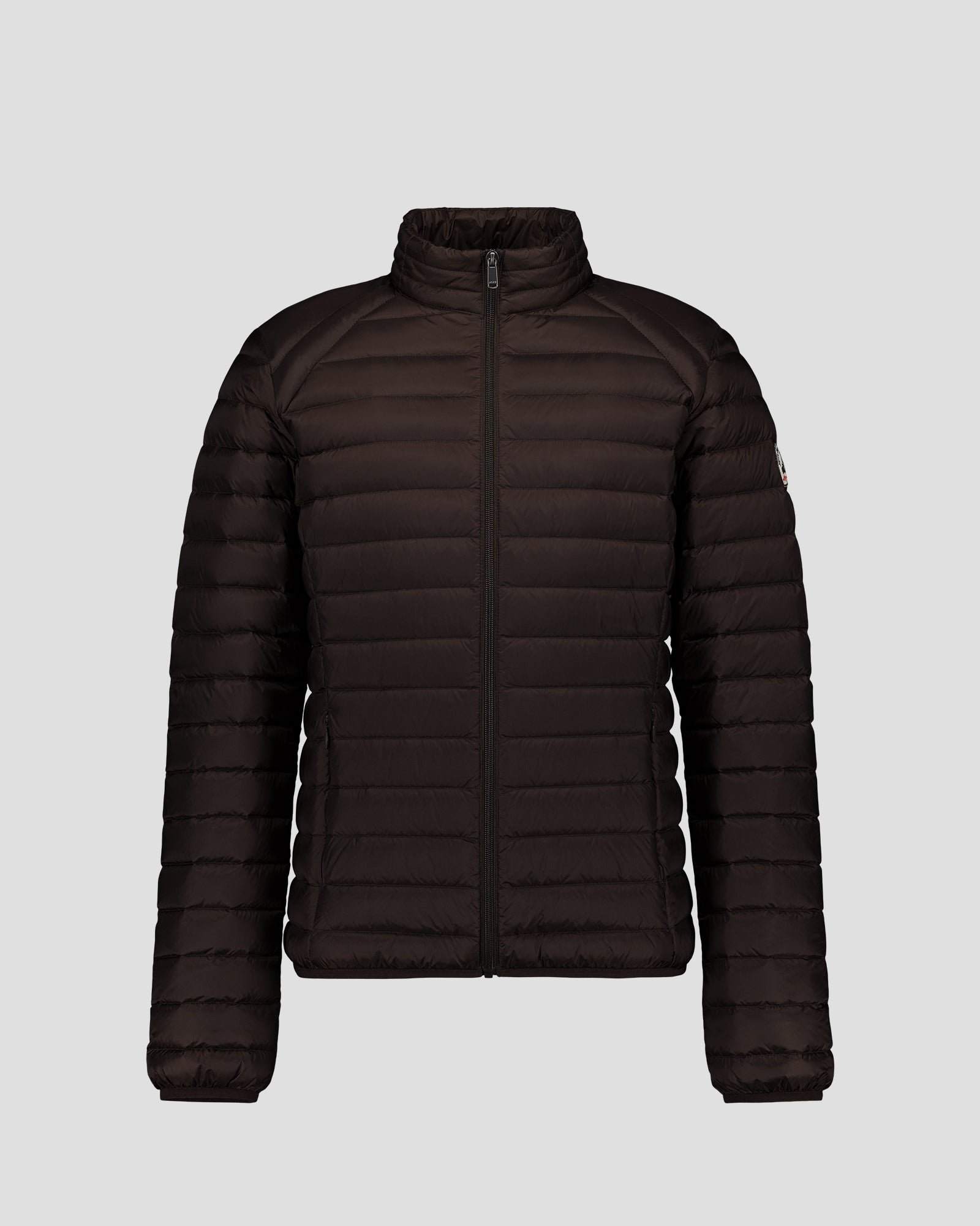 Light black matte puffer jacket JOTT Brown