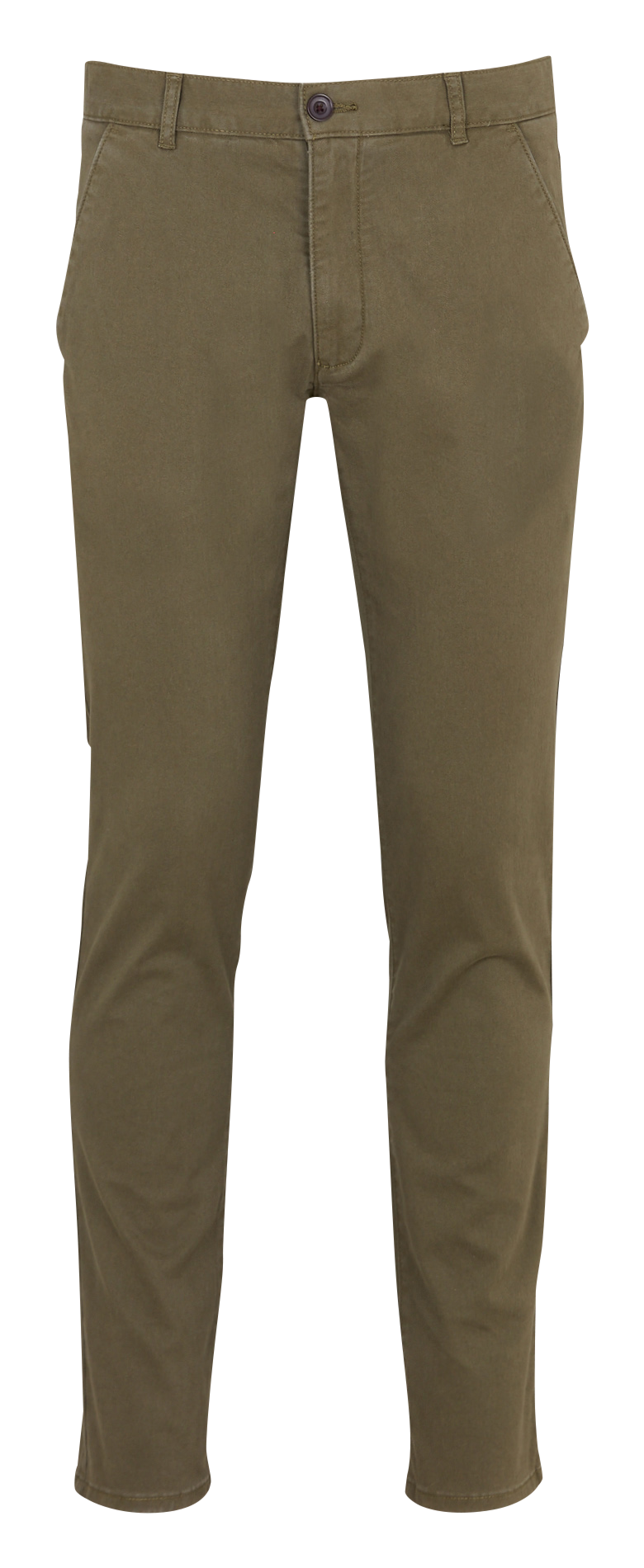 Straight-leg organic cotton-blend pants FARAH Green