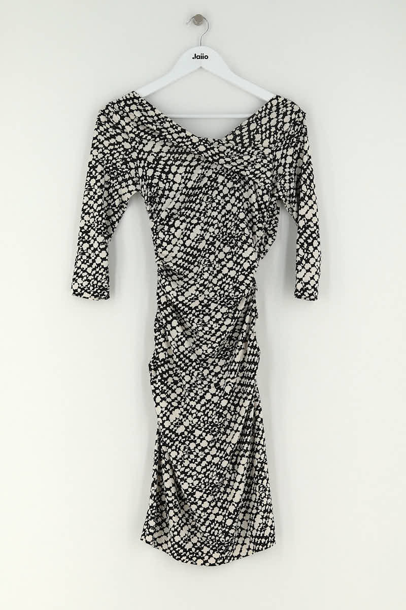 Dress DIANE VON FURSTENBERG - Seconde Main Black
