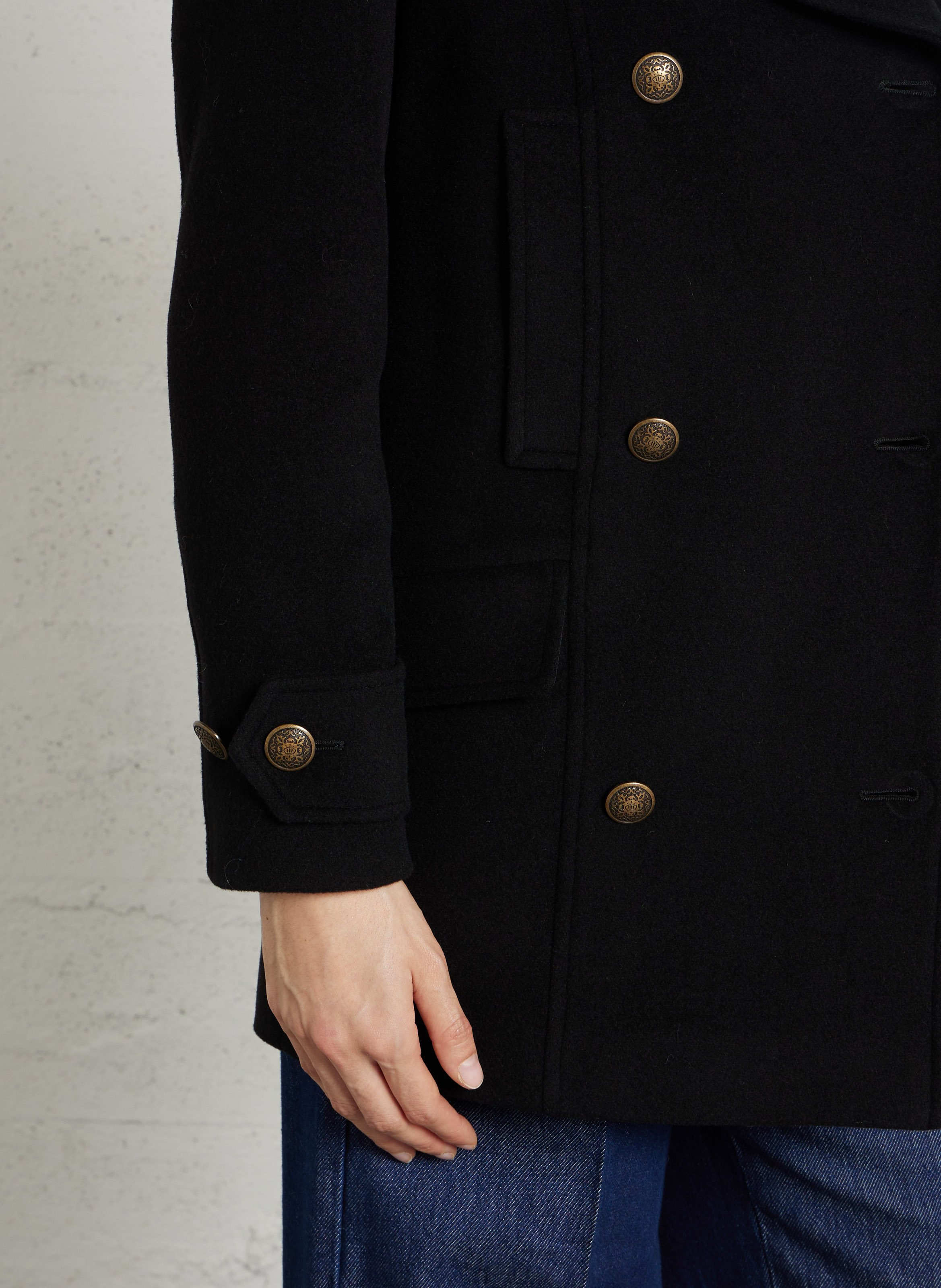 Coat MAISON 123 Black