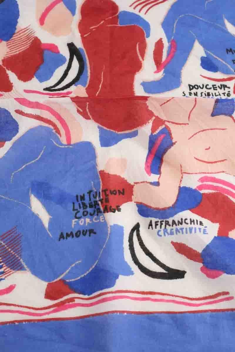 Carré SEZANE - Seconde main Bleu