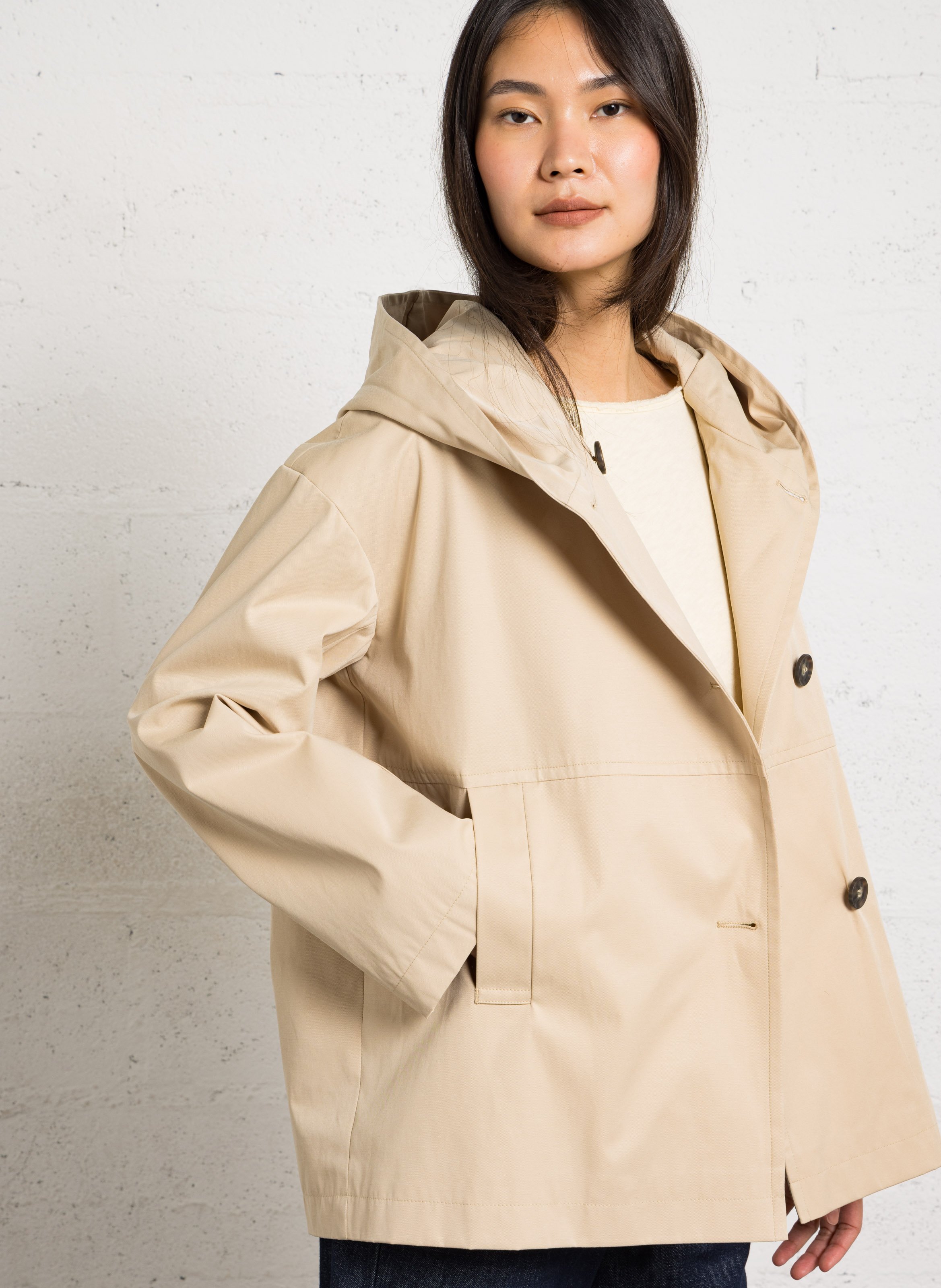 Oversize-Jacke ARMOR LUX Beige