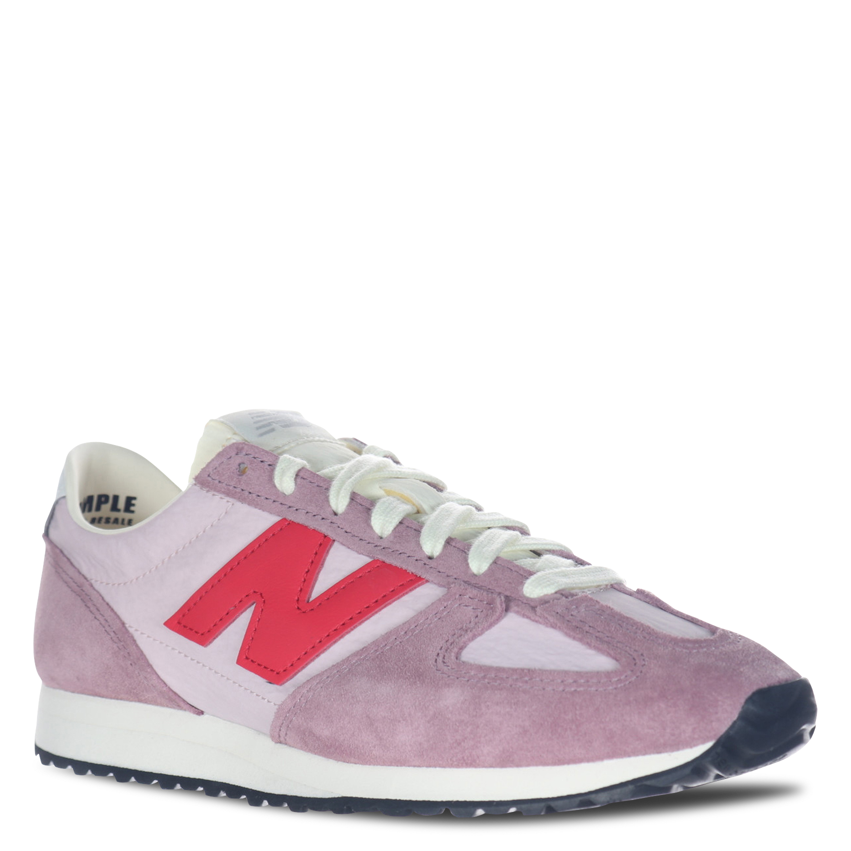Niedrige Sneaker aus Leder-Mix NEW BALANCE Rosa