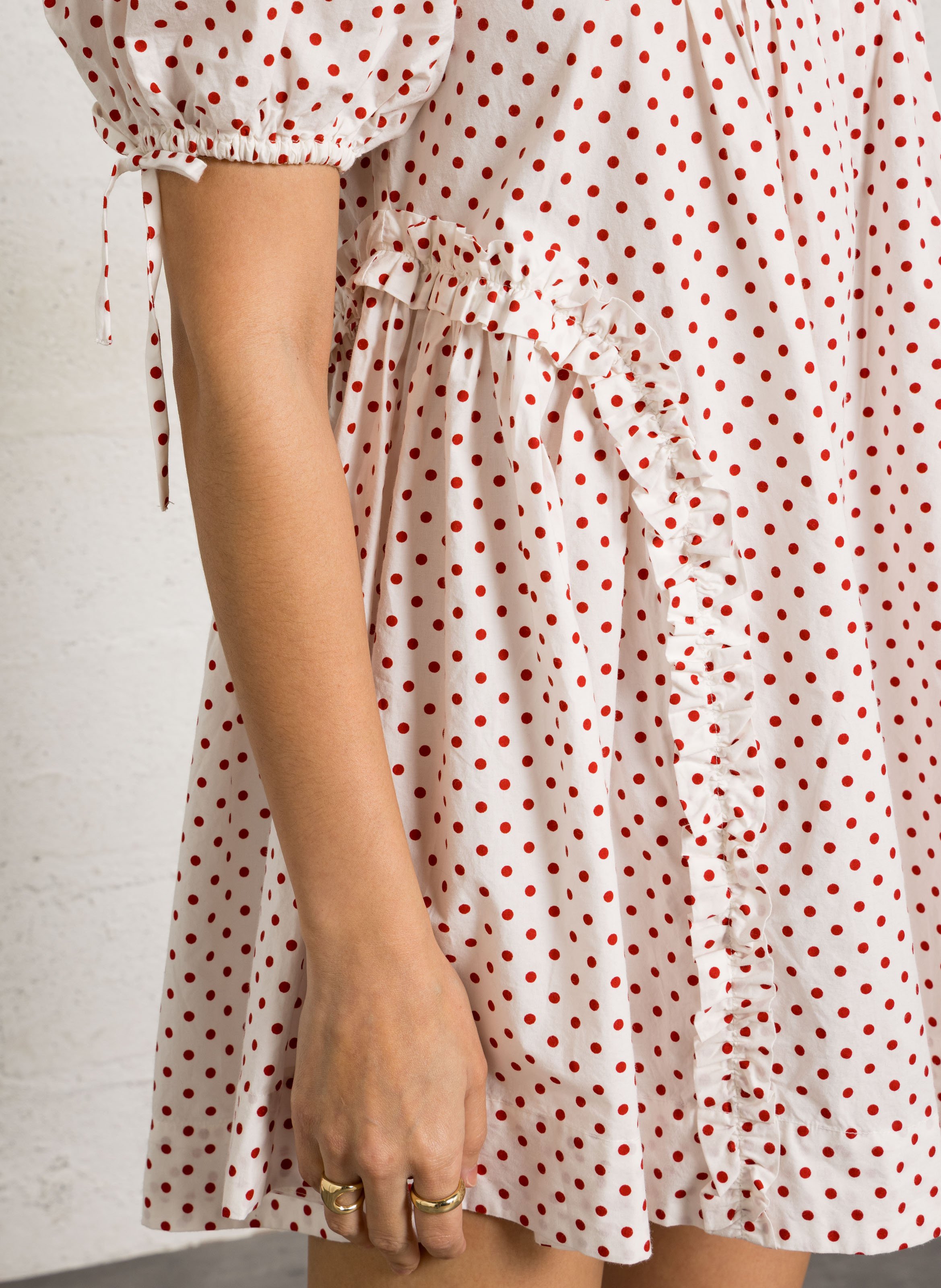 Robe courte ample à pois DAMSON MADDER Multicolore