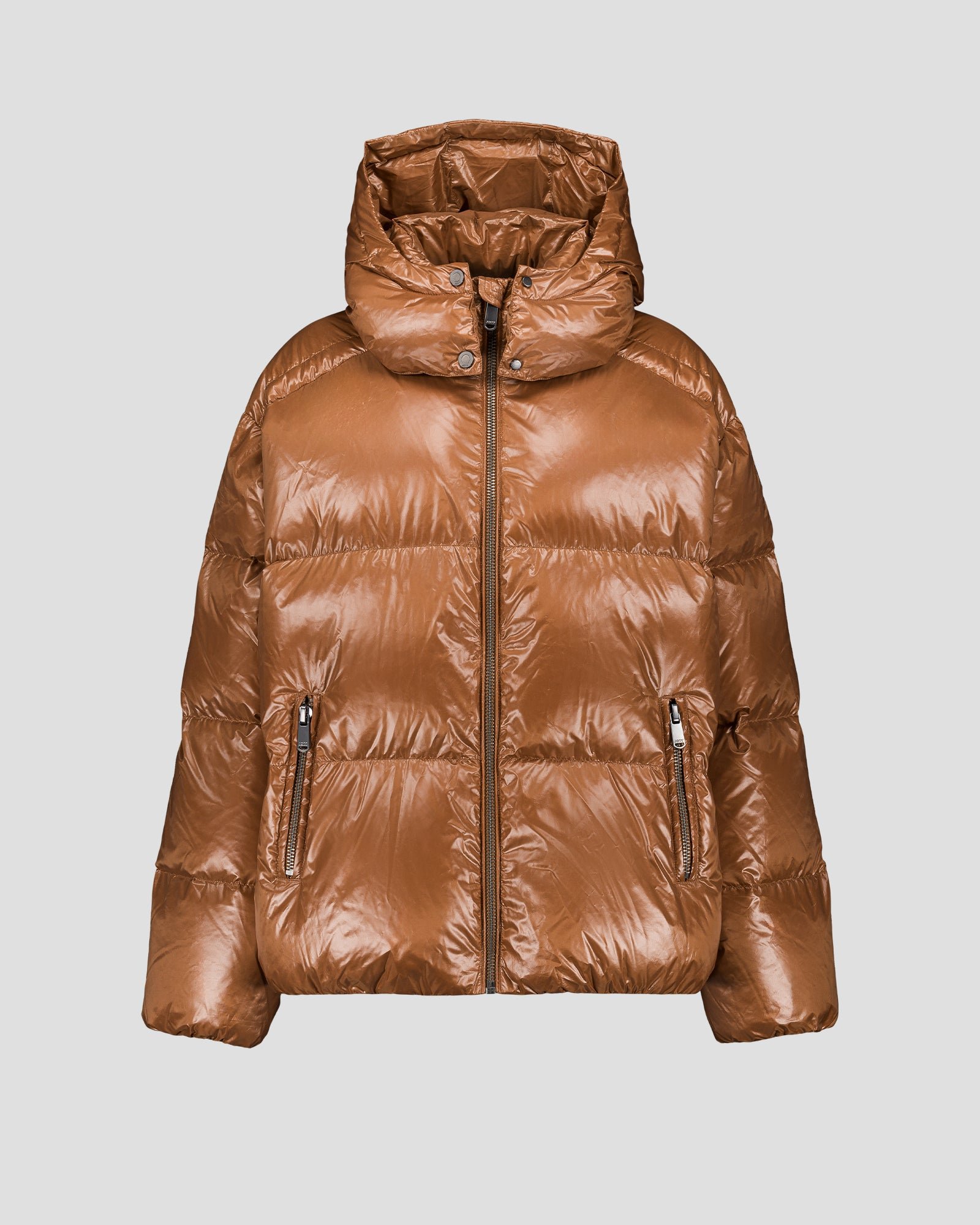 Doudoune grand froid puffer brillante quinn shiny JOTT Marron