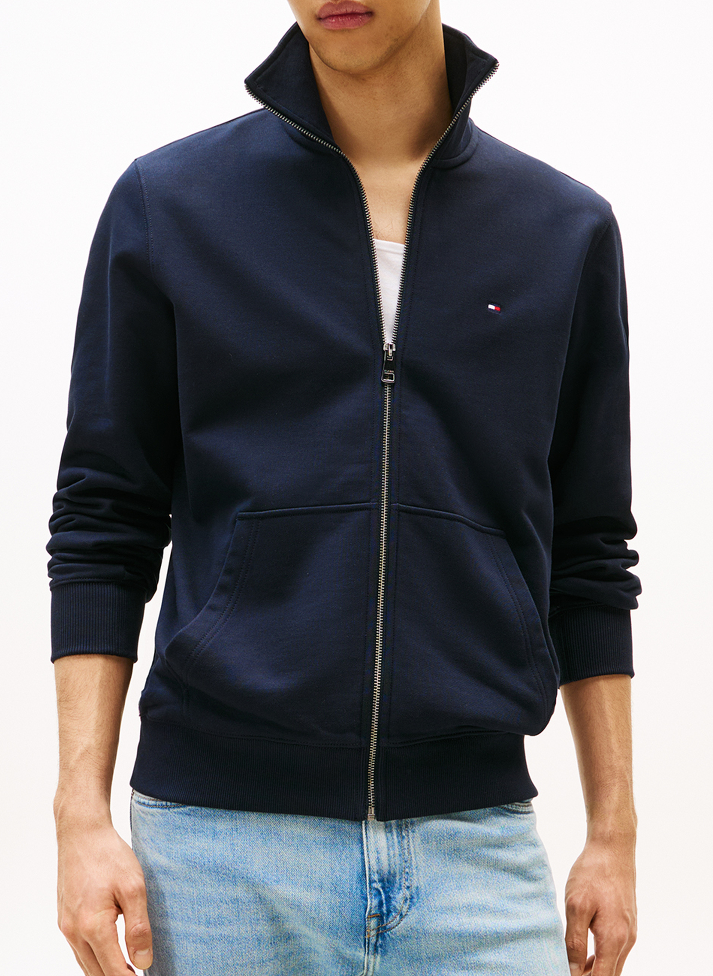 Poloshirt aus Baumwolle, Regular Fit TOMMY HILFIGER Blau