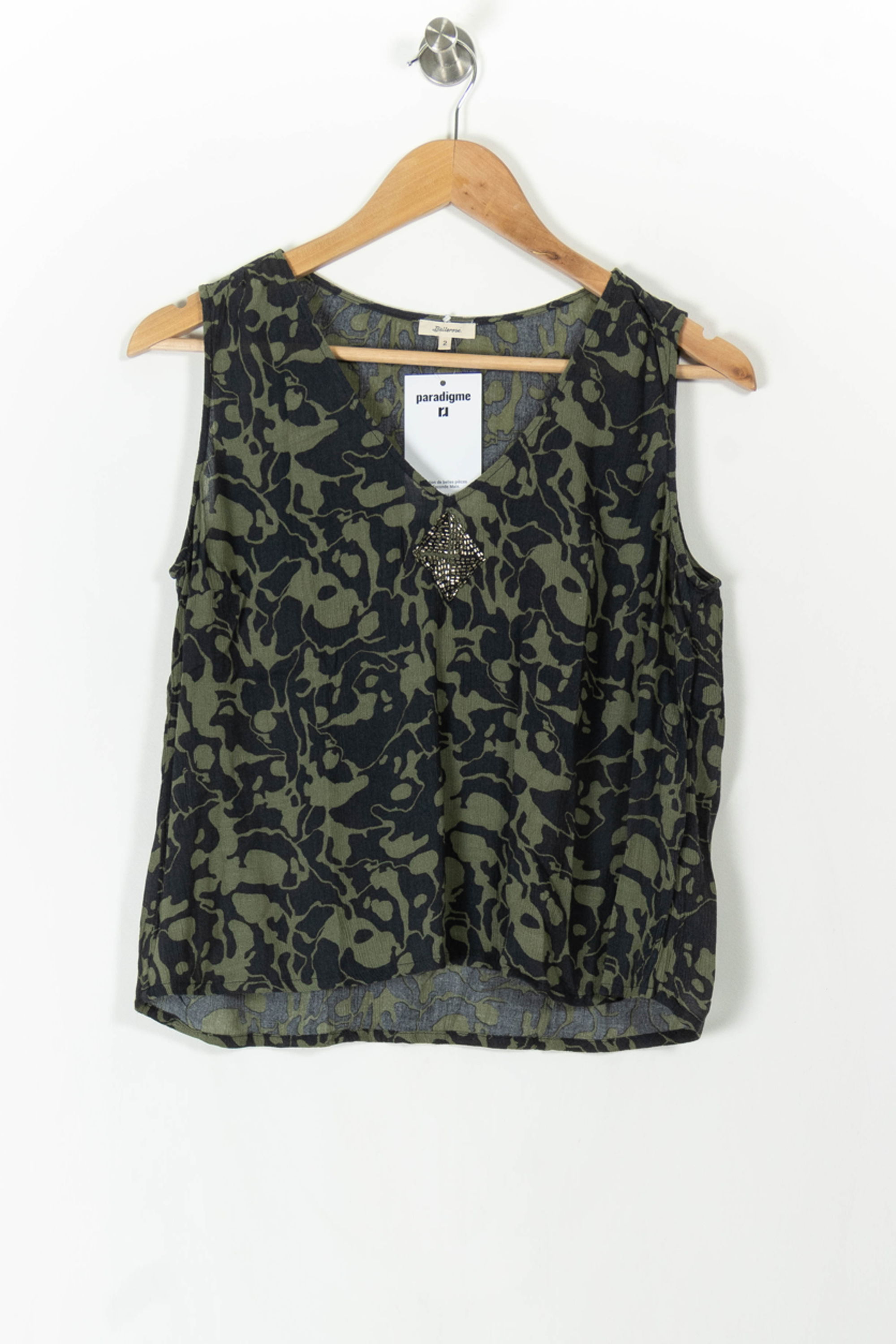 Top & tank top BELLEROSE - Seconde Main Green